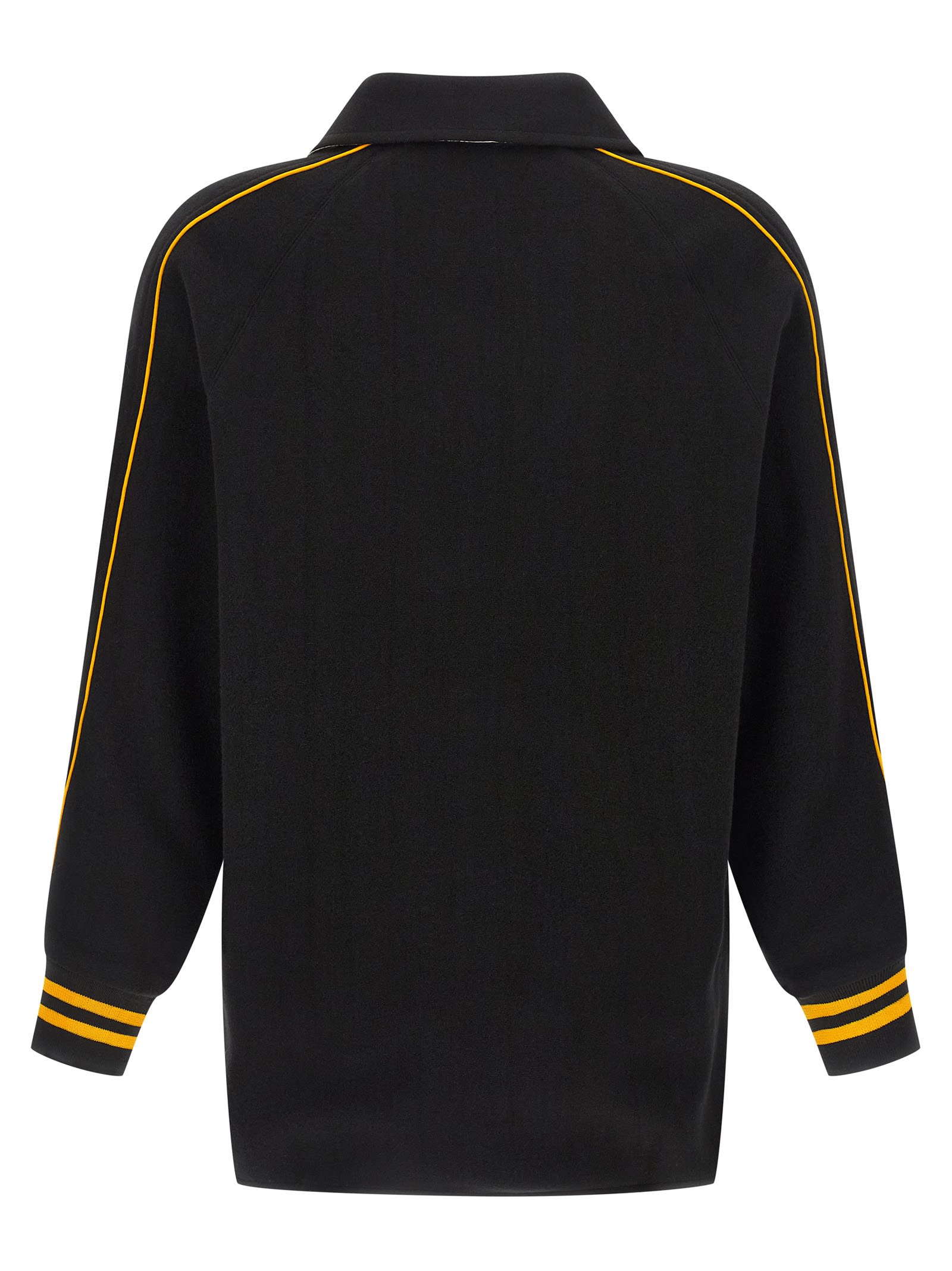 Bode Monogram Snap Reversible Jacket In Black