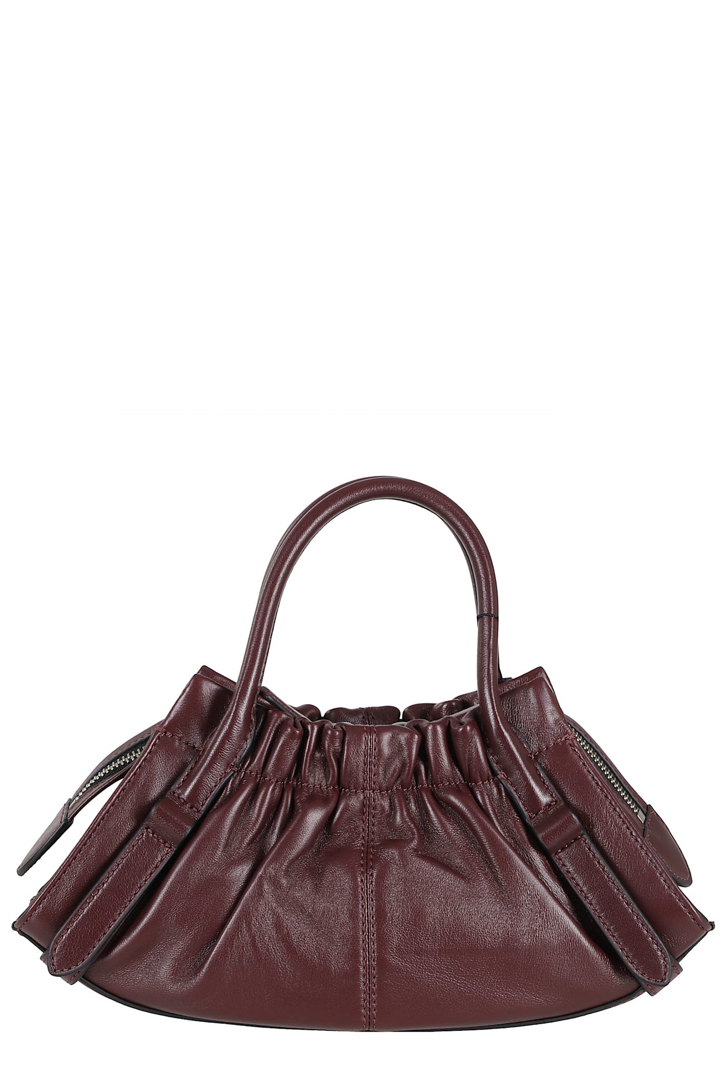 Marc Jacobs Marni Wide Black Bermuda With Marni Symbol Logo In Burgundy