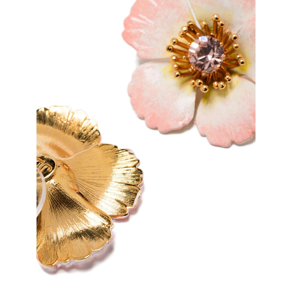 Jennifer Behr Deb Flower Earrings In Pink