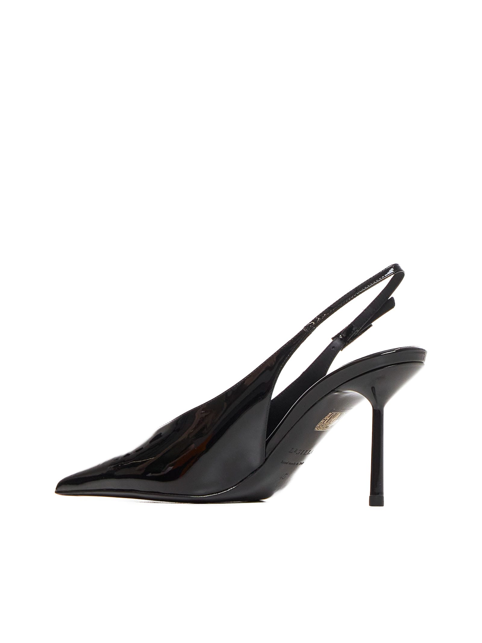 Shop Le Silla High-heeled Shoe In Black