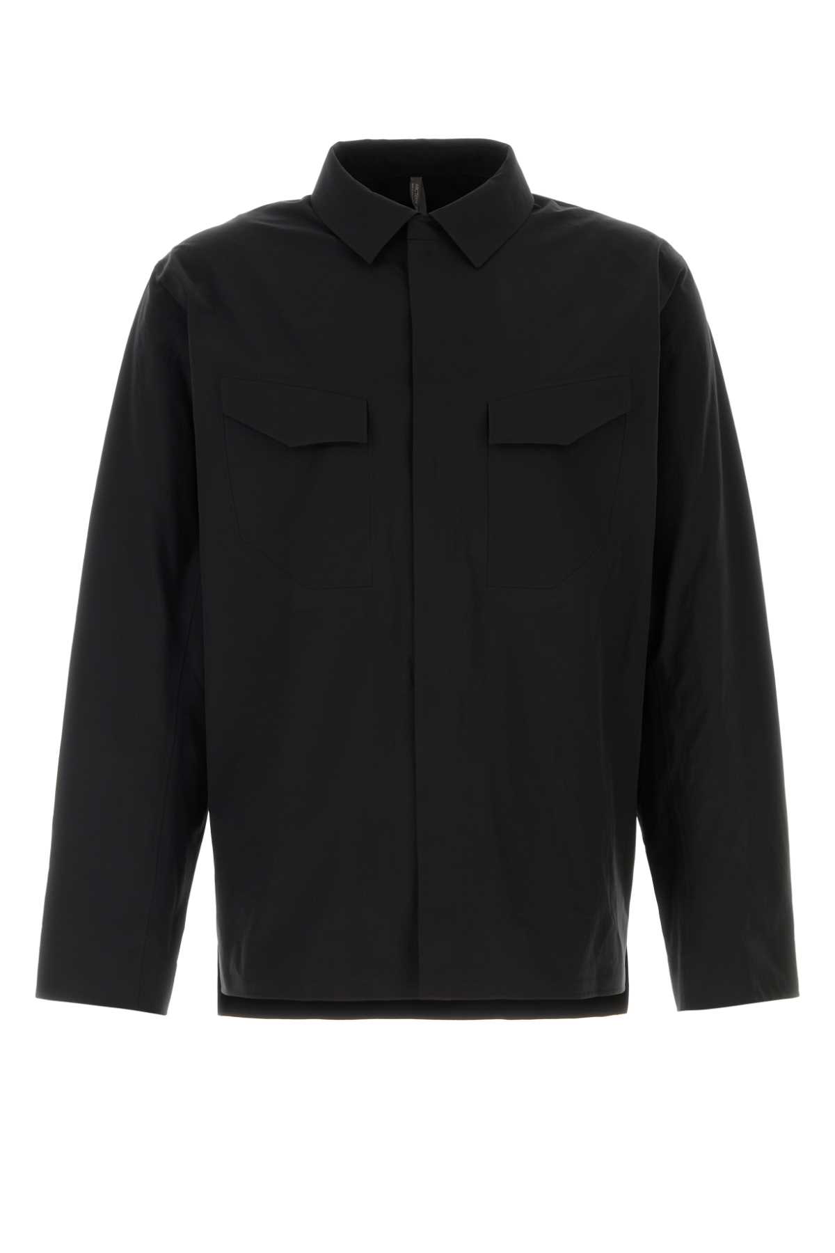 Arc'teryx Black Poplin Field Shirt