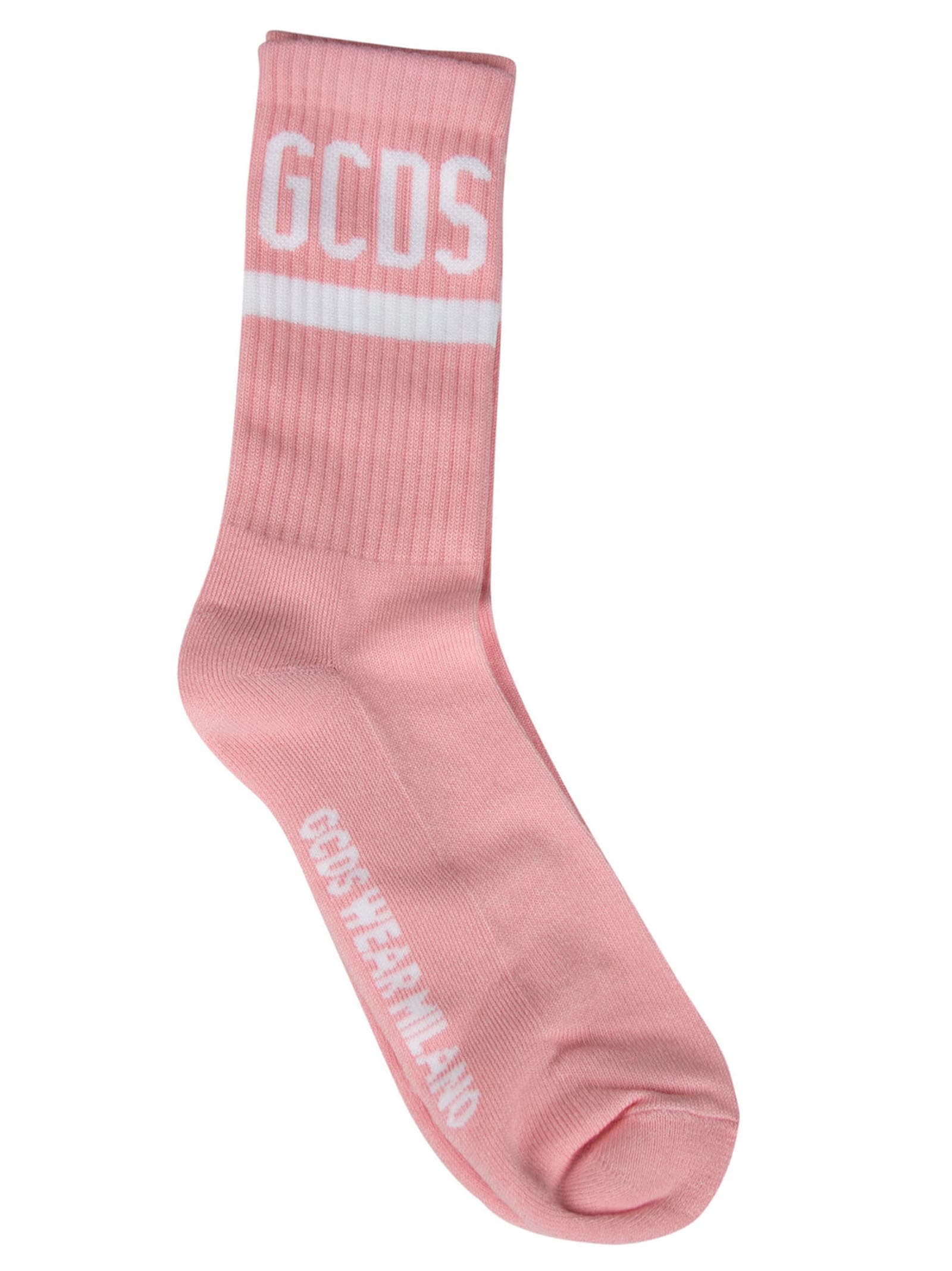 GCDS Ribbed Logo Socks