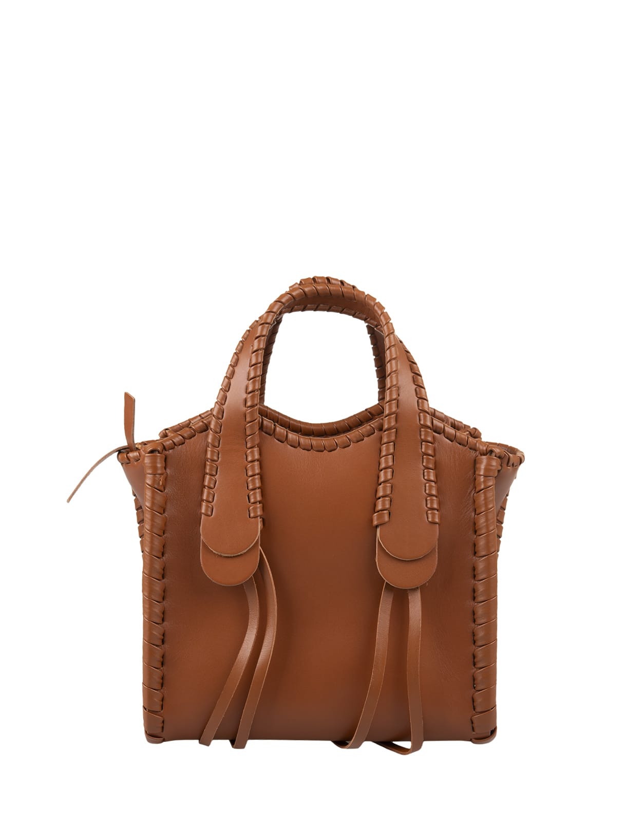 Shop Chloé Caramel Small Mony Handbag In Brown