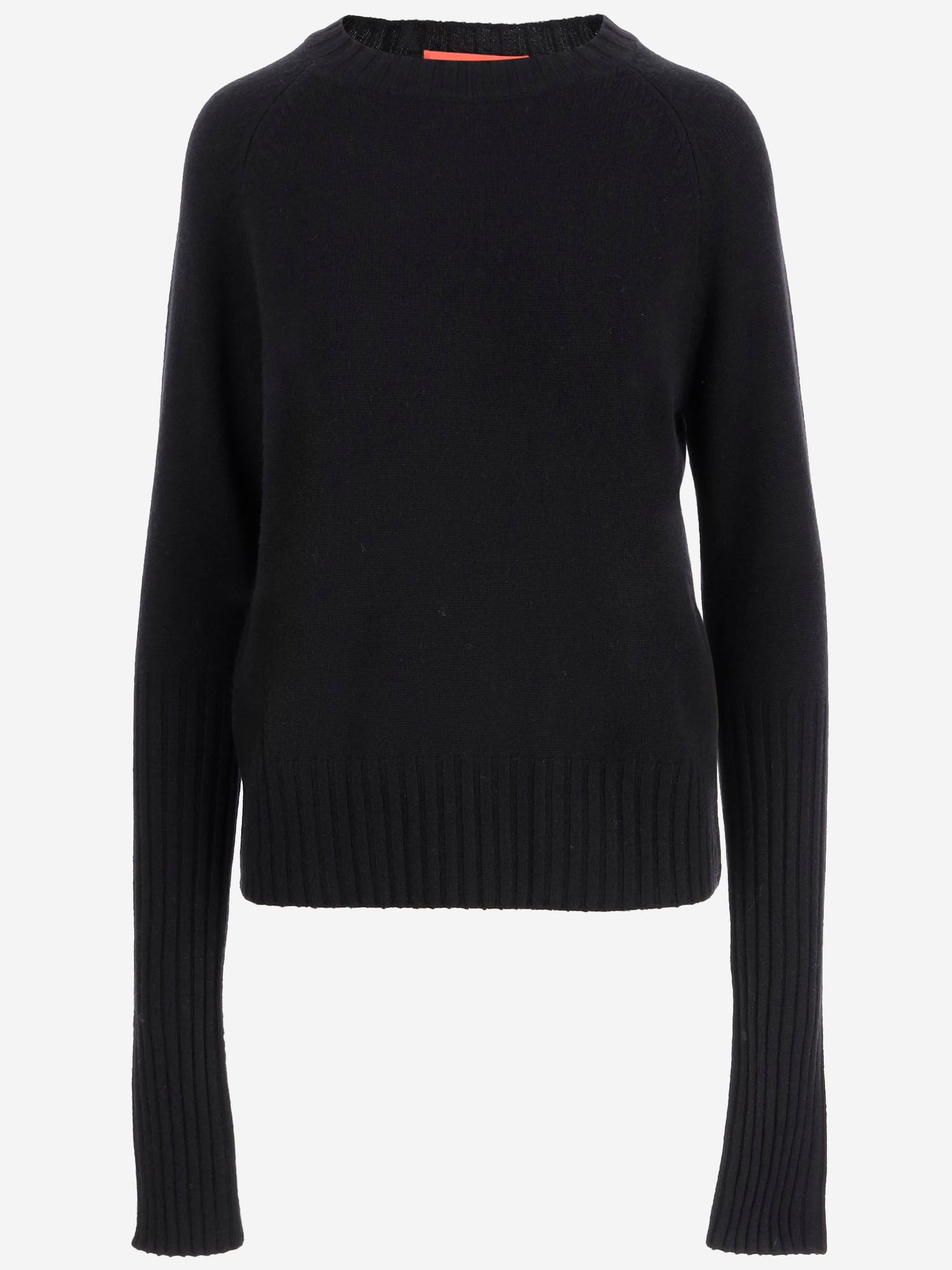 Shop Wild Cashmere Wool And Cashmere Sweater In Black