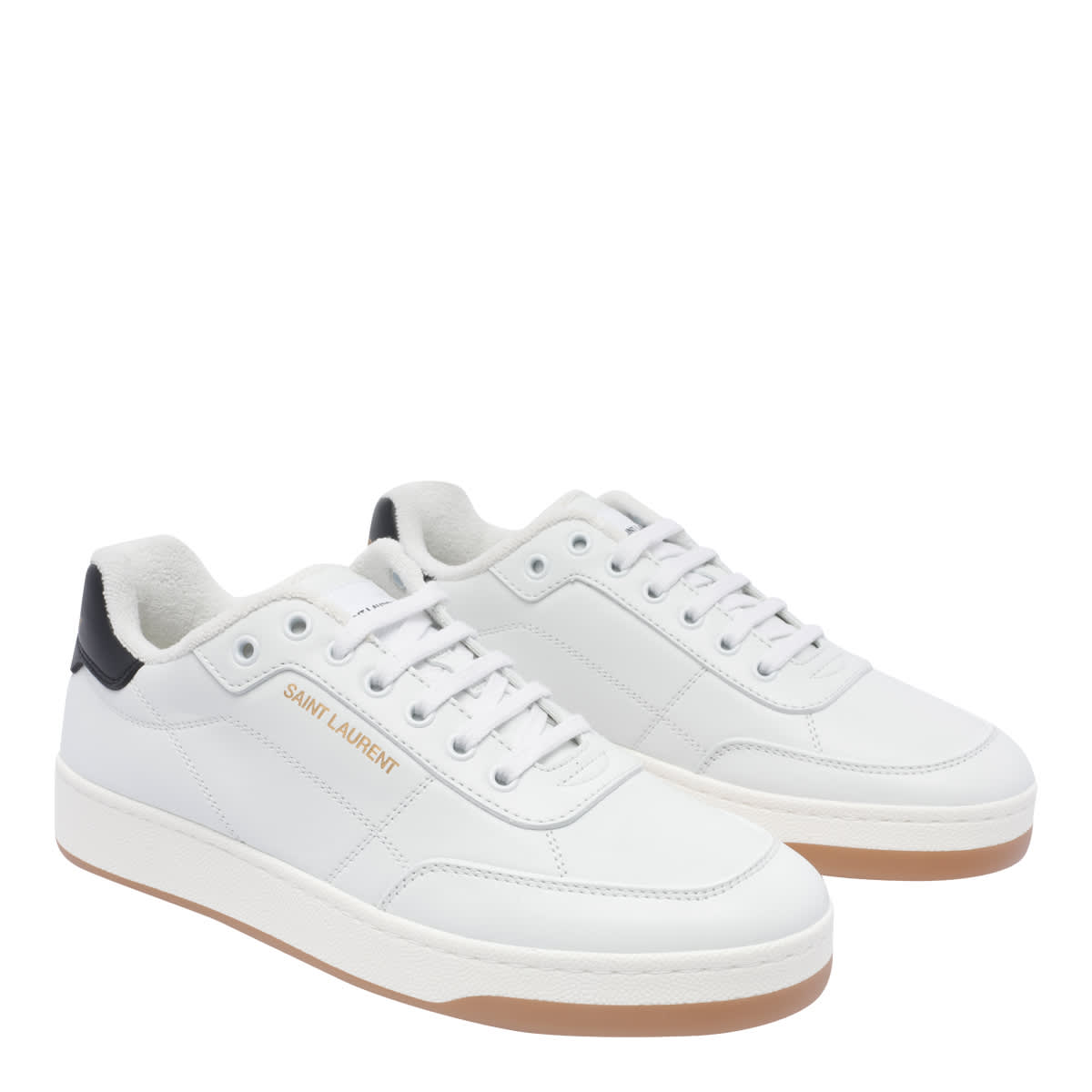 Saint Laurent Sl/61 Sneakers In Animal Print