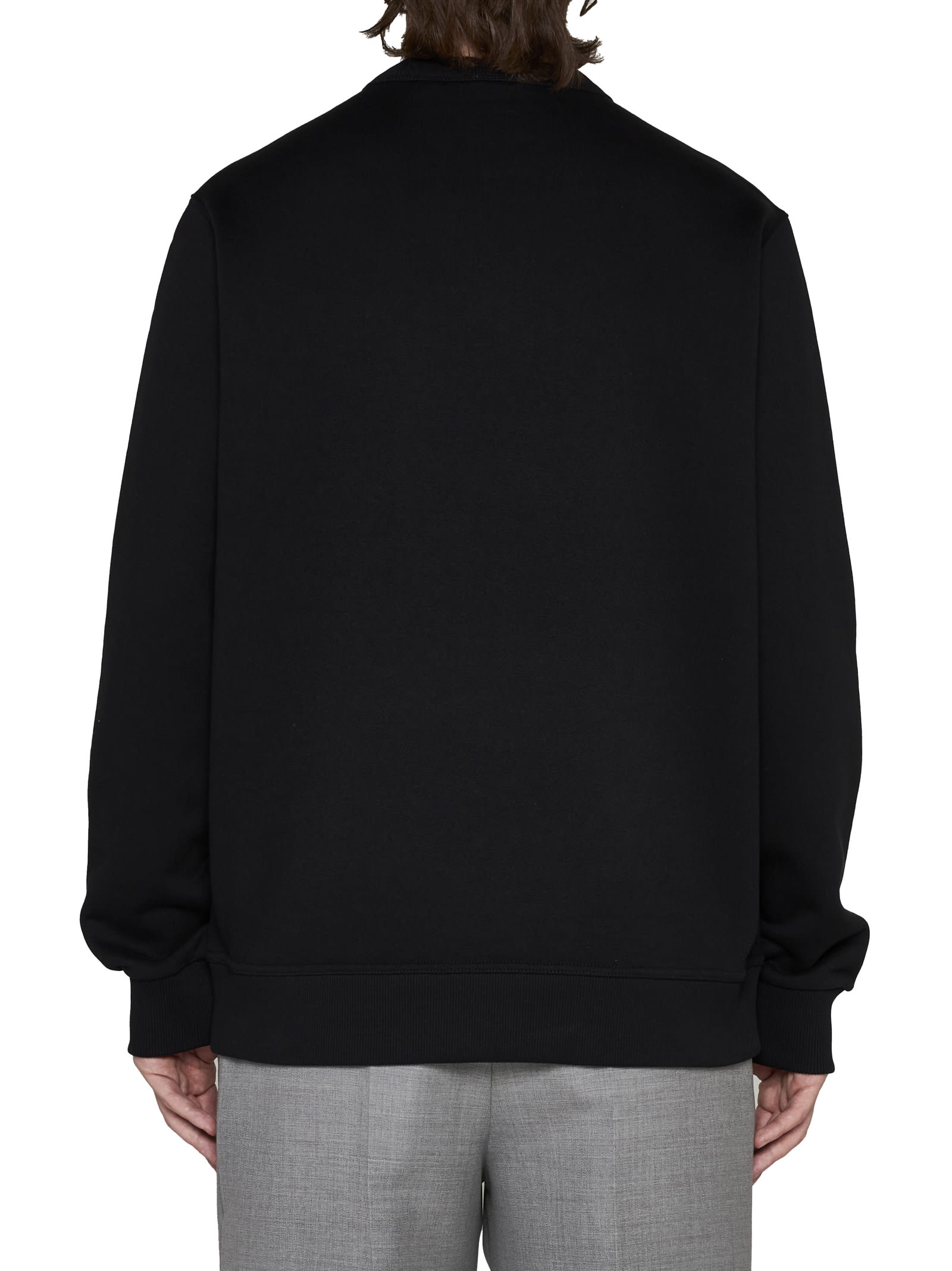 Shop Burberry Sweater In Black