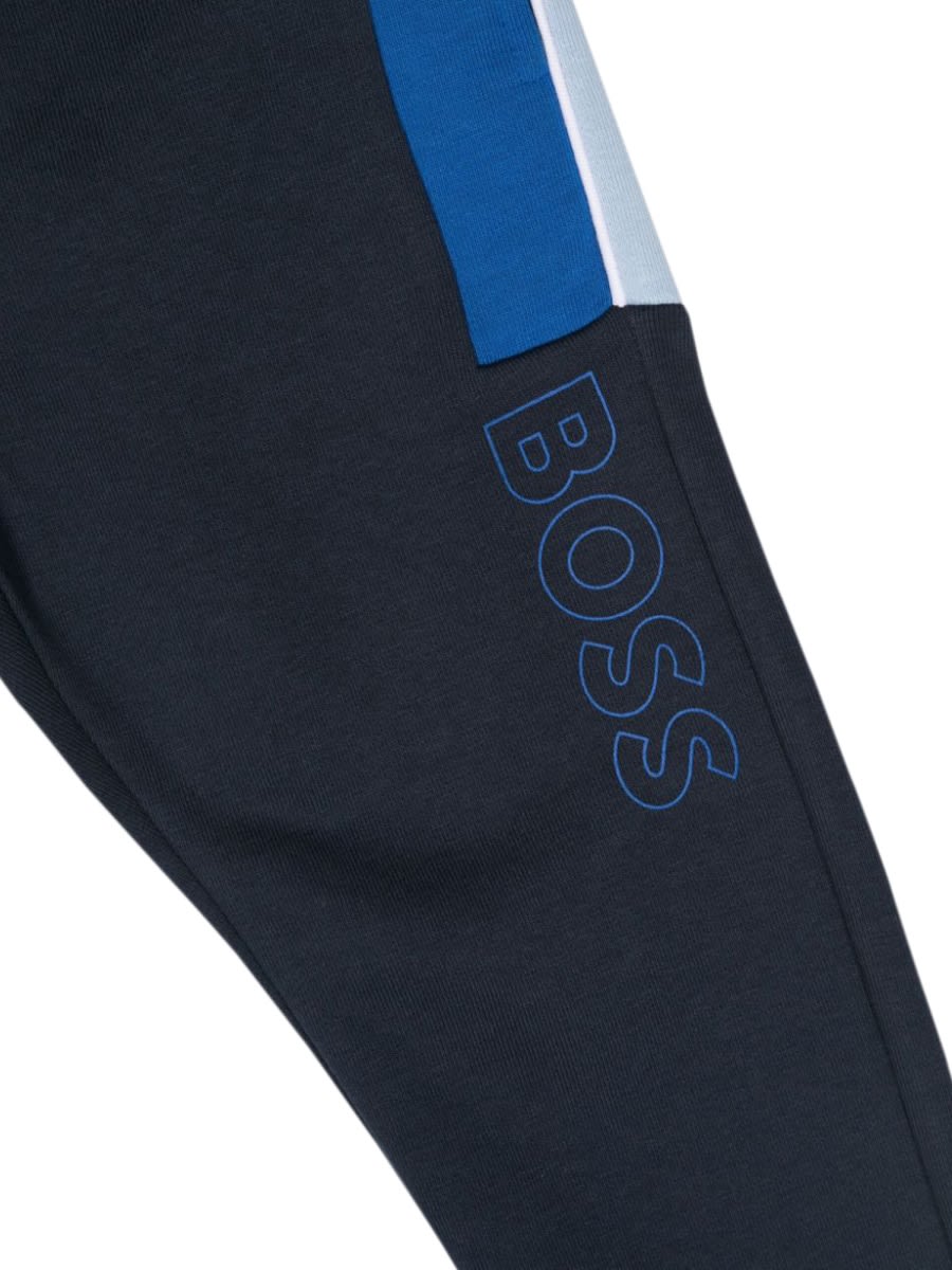 Shop Hugo Boss Cardigan+pantalone In Blue