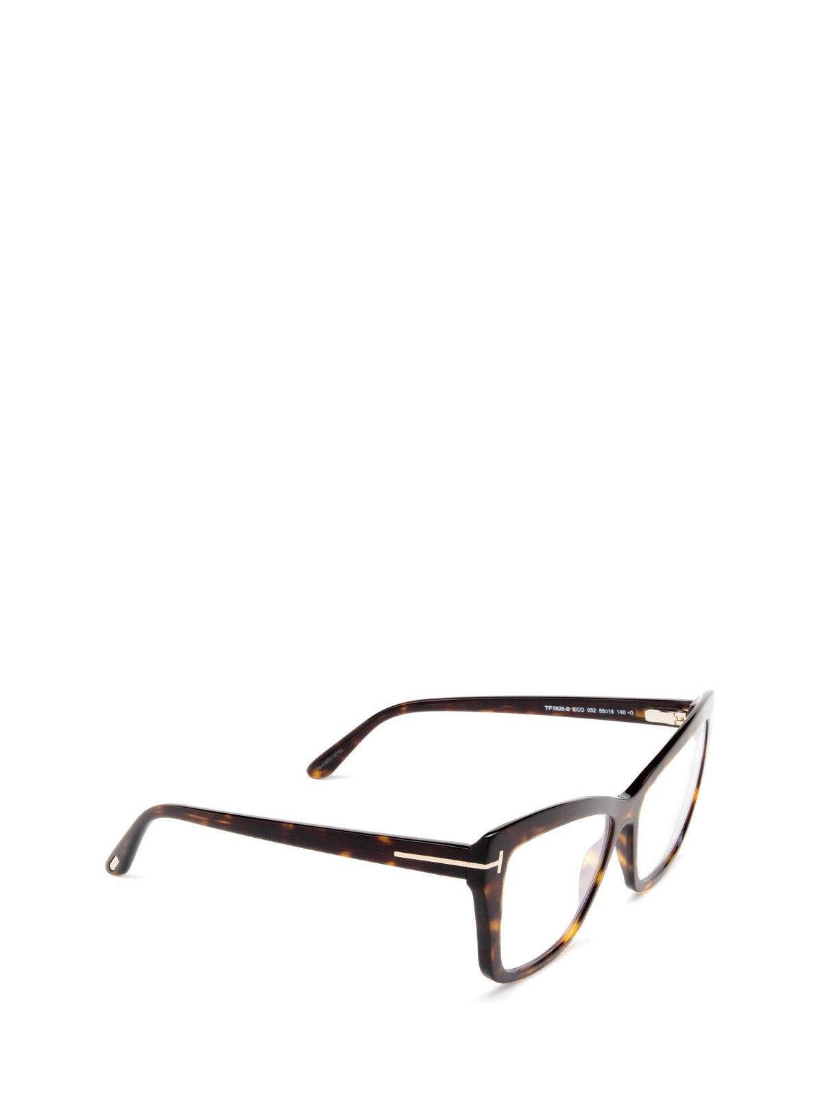 Shop Tom Ford Cat-eye Glasses In 052