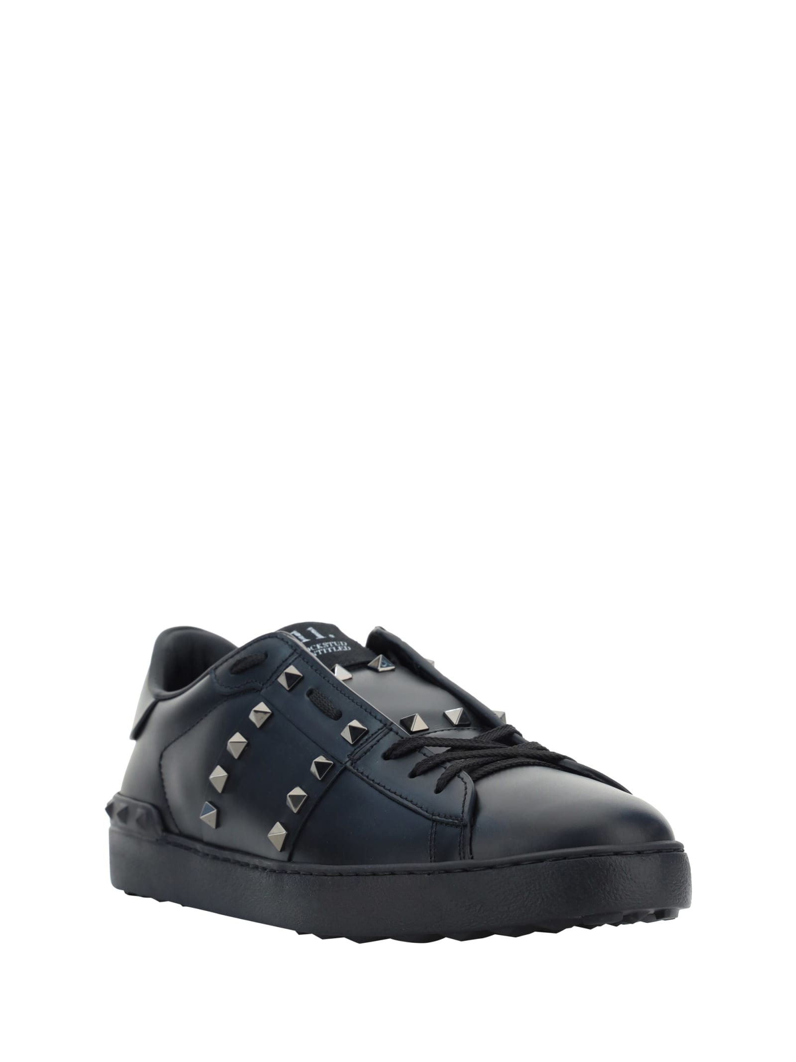 Valentino Garavani Valentino Rockstud Untitled Sneakers In Black