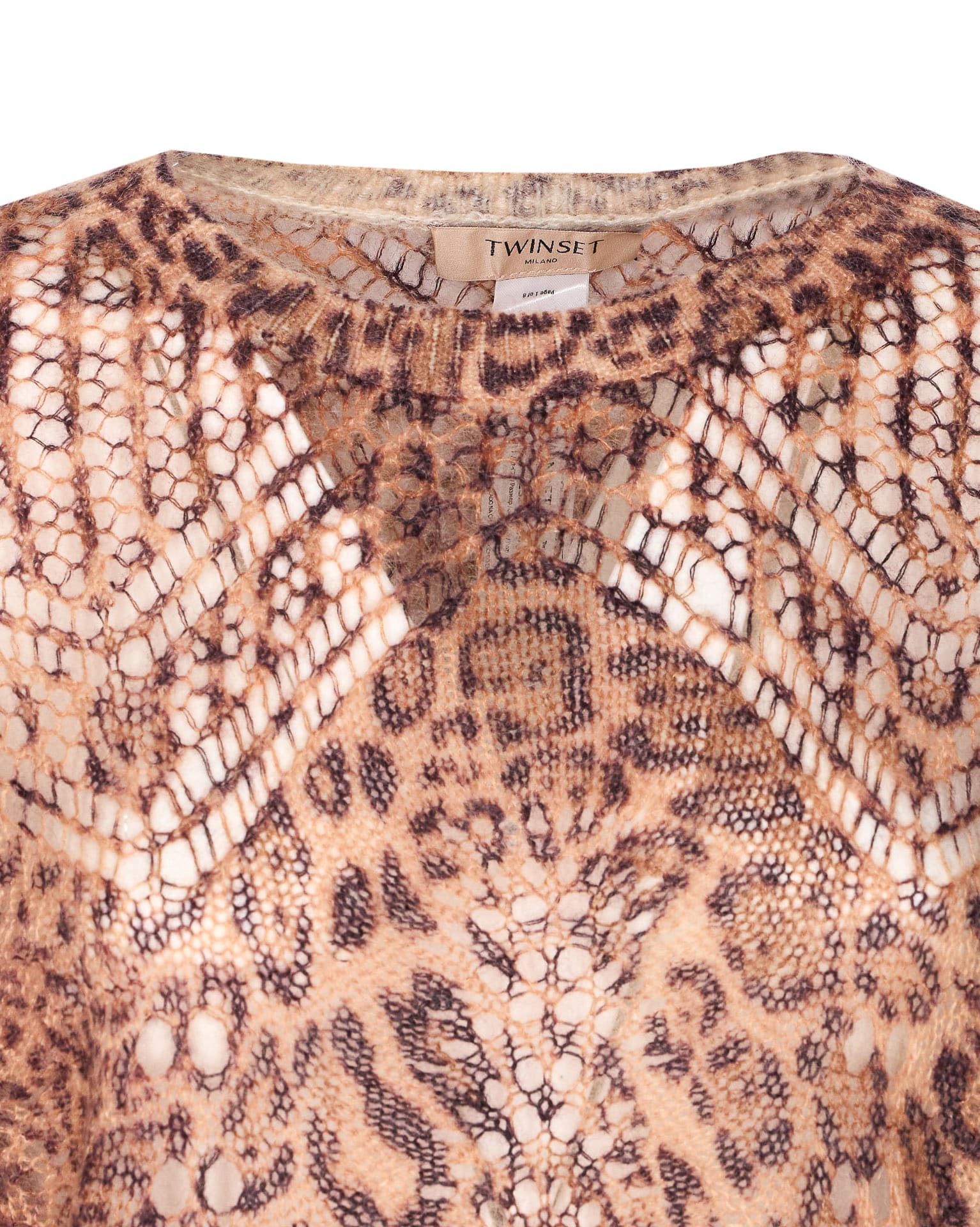 Twinset Leo Sweater In Brown