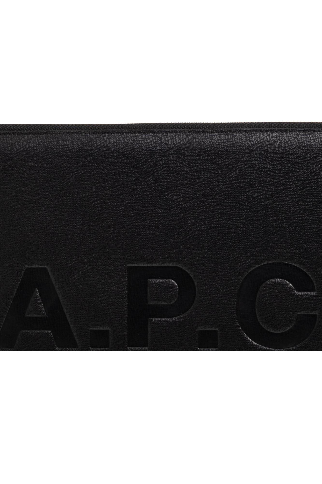 Apc Briefcase With Logo In Black
