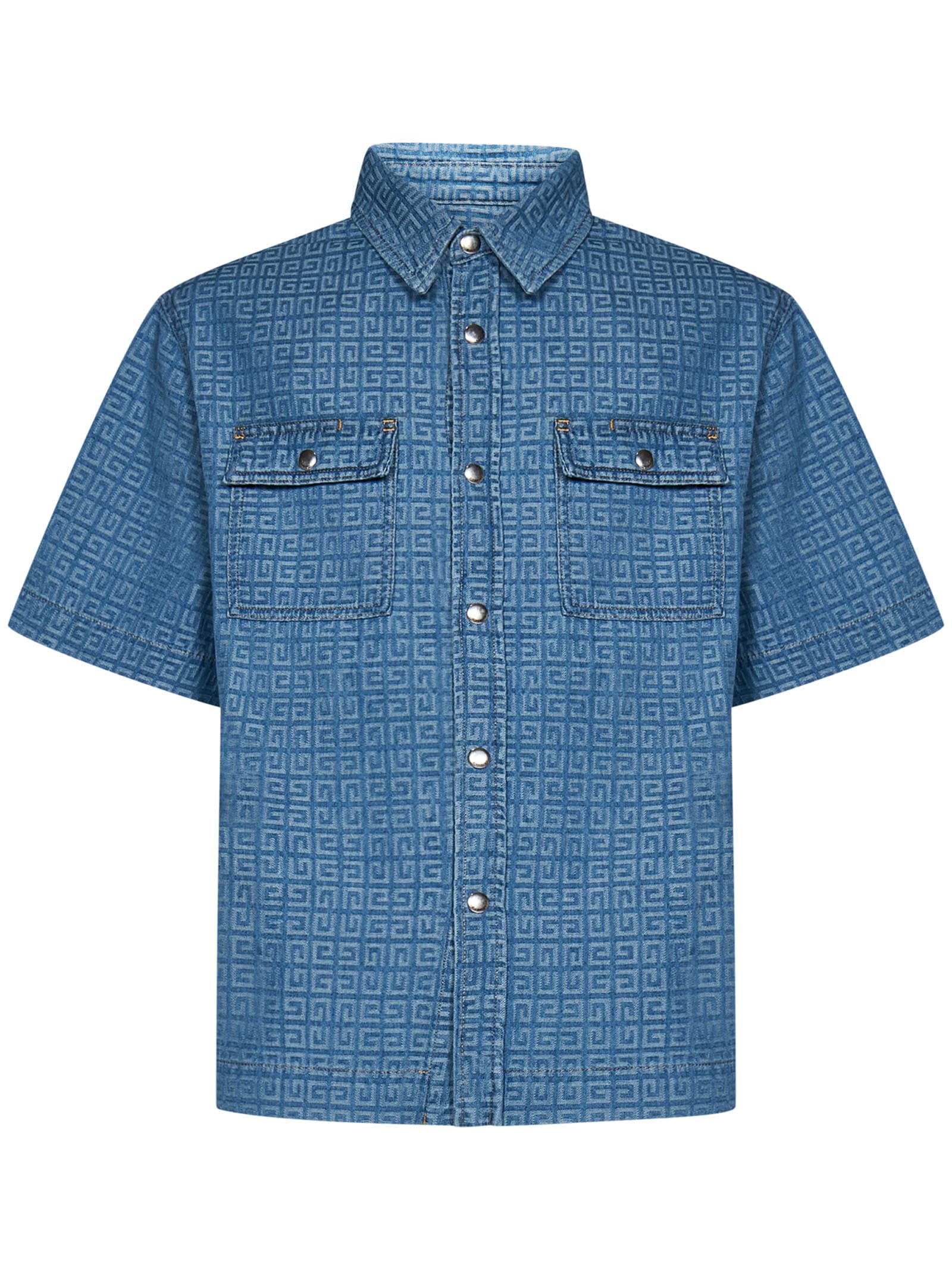 Givenchy Shirt In Clear Blue