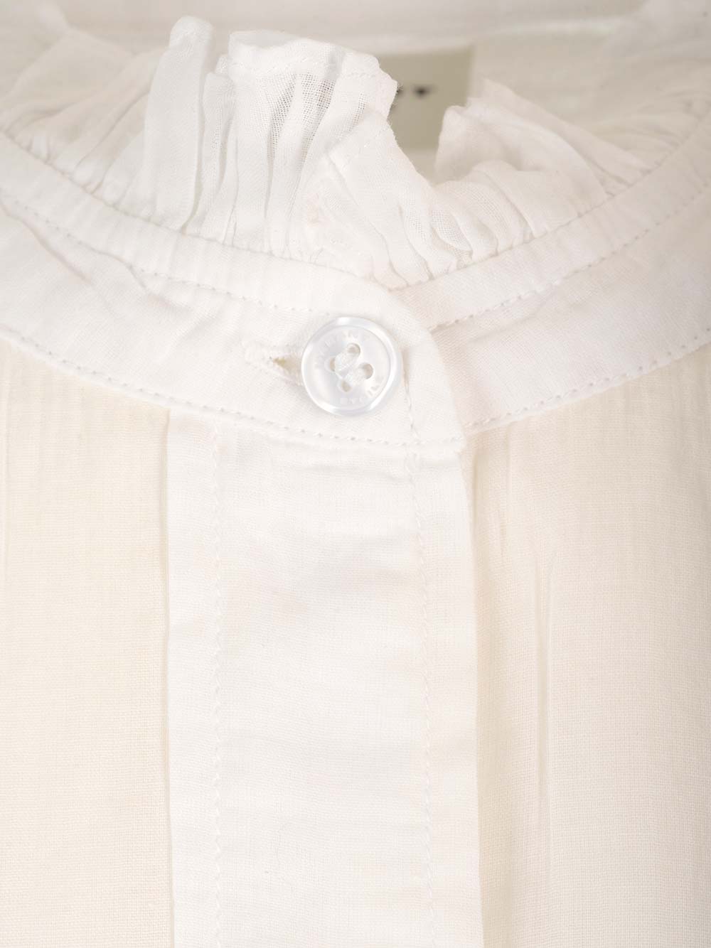 Shop Marant Etoile White Gamble Blouse