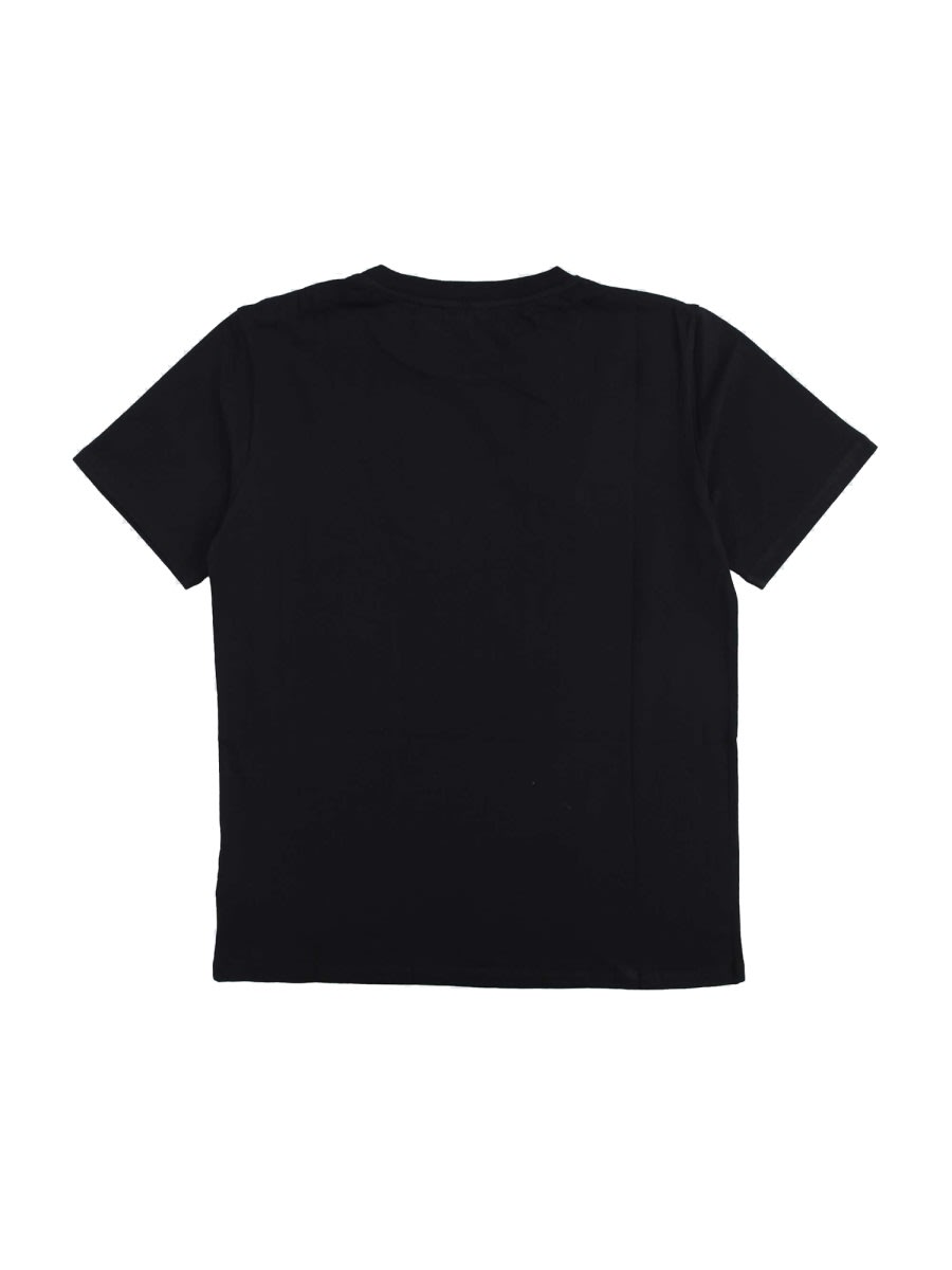 Balmain T-shirt With Logo In Black