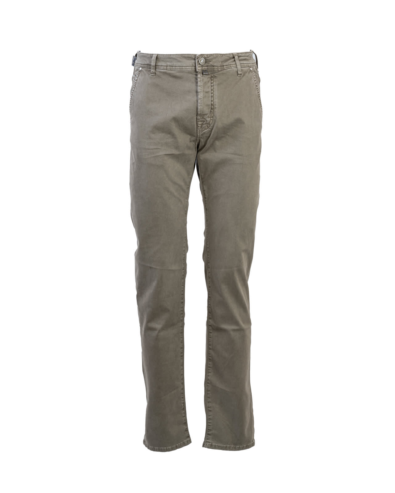 Jacob Cohen Nick Mid-rise Slim Jeans In Green