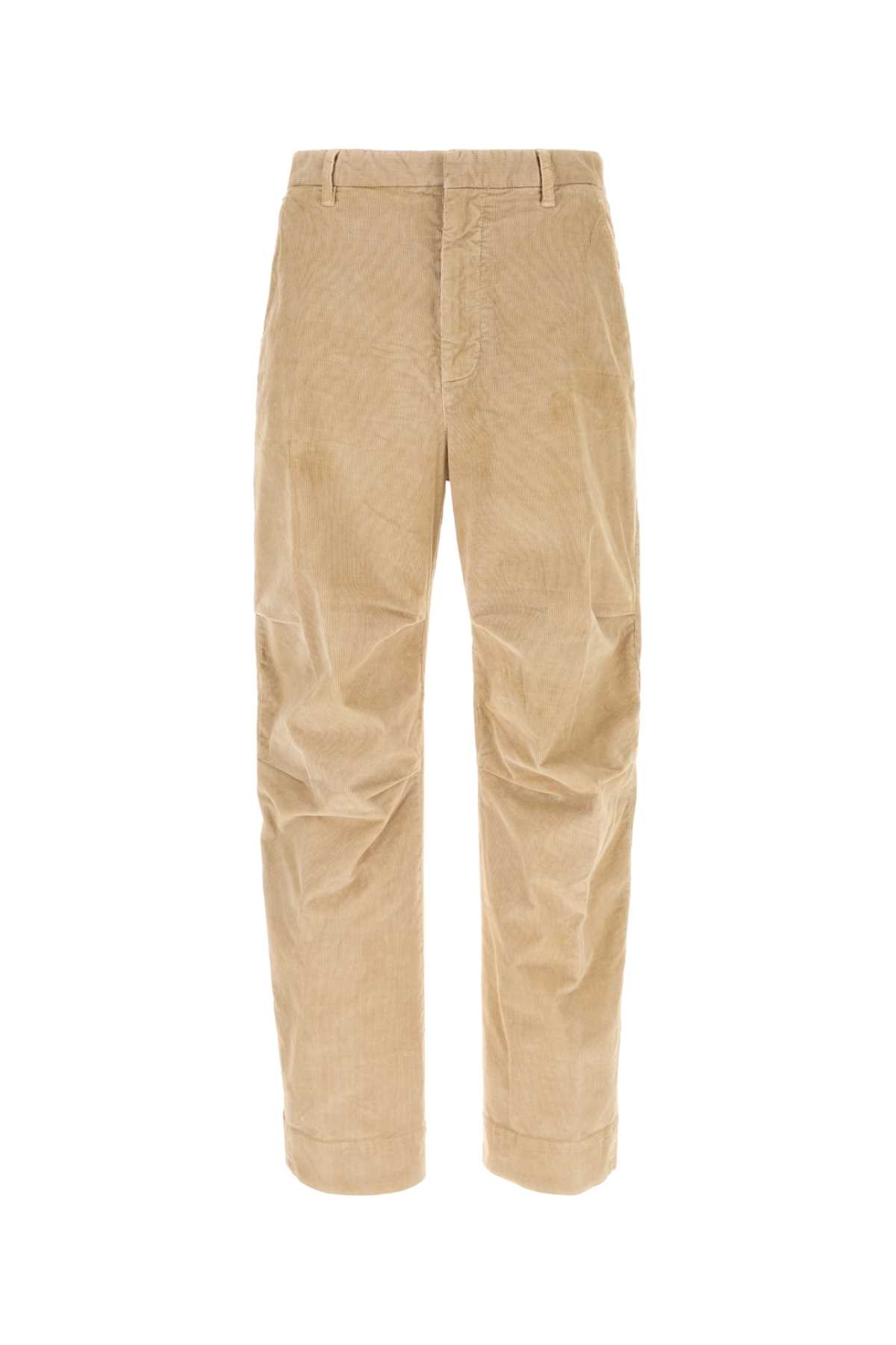 Dsquared2 Beige Stretch Corduroy Pant