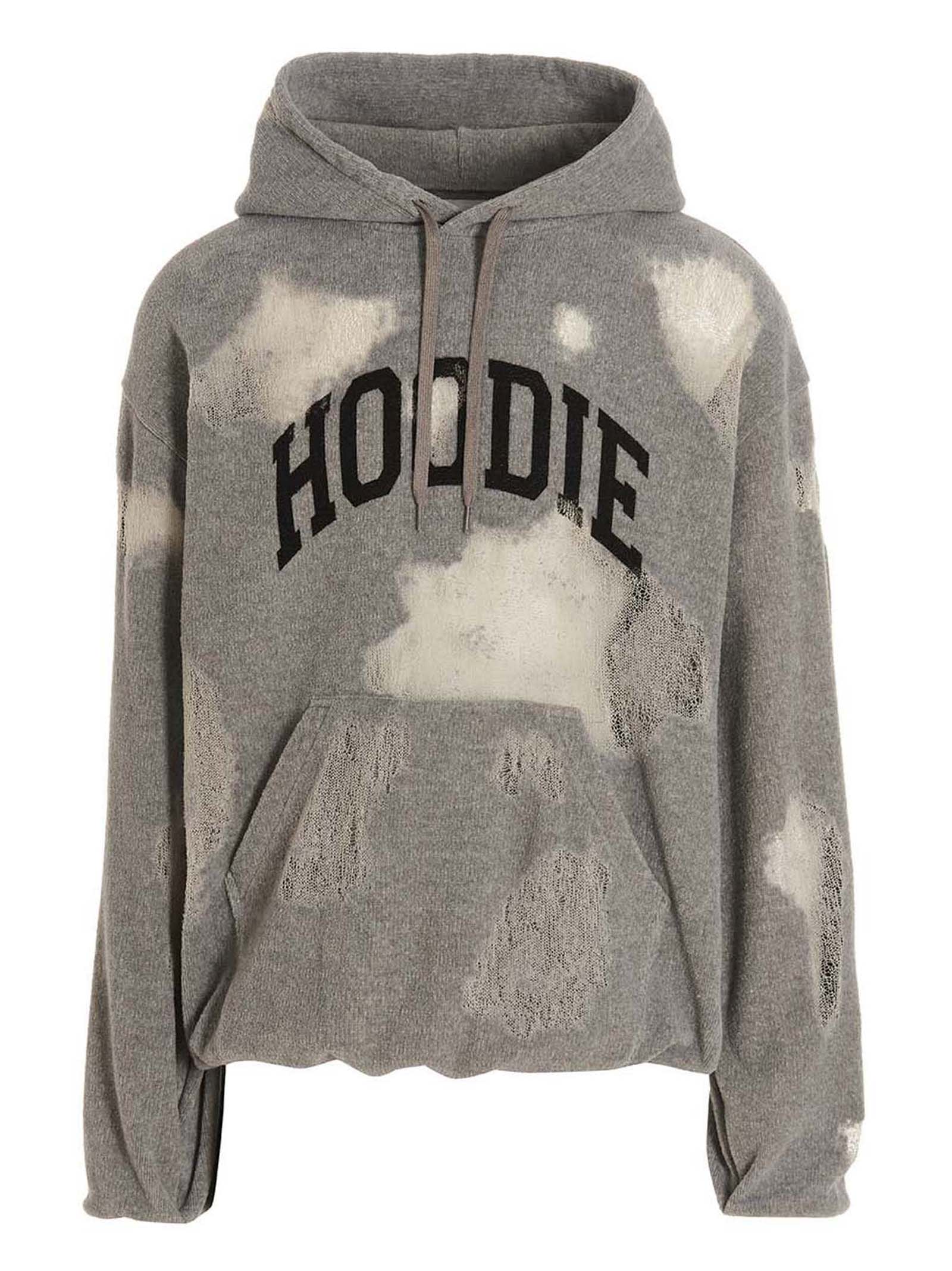 doublet ripped Off Knit Hoodie