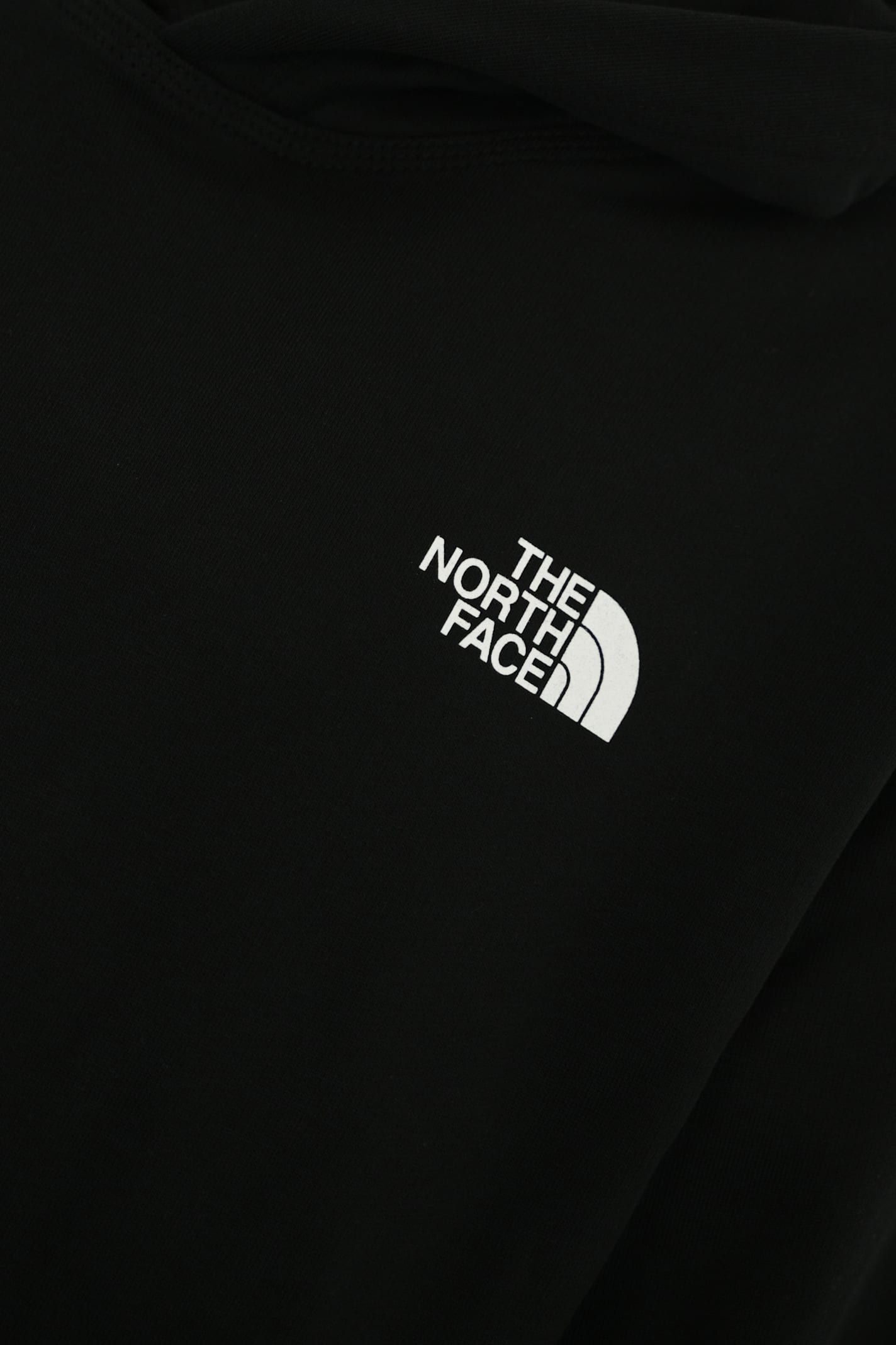 The North Face Hoodie With Adjustable Drawstring And Kangaroo Pocket In Black