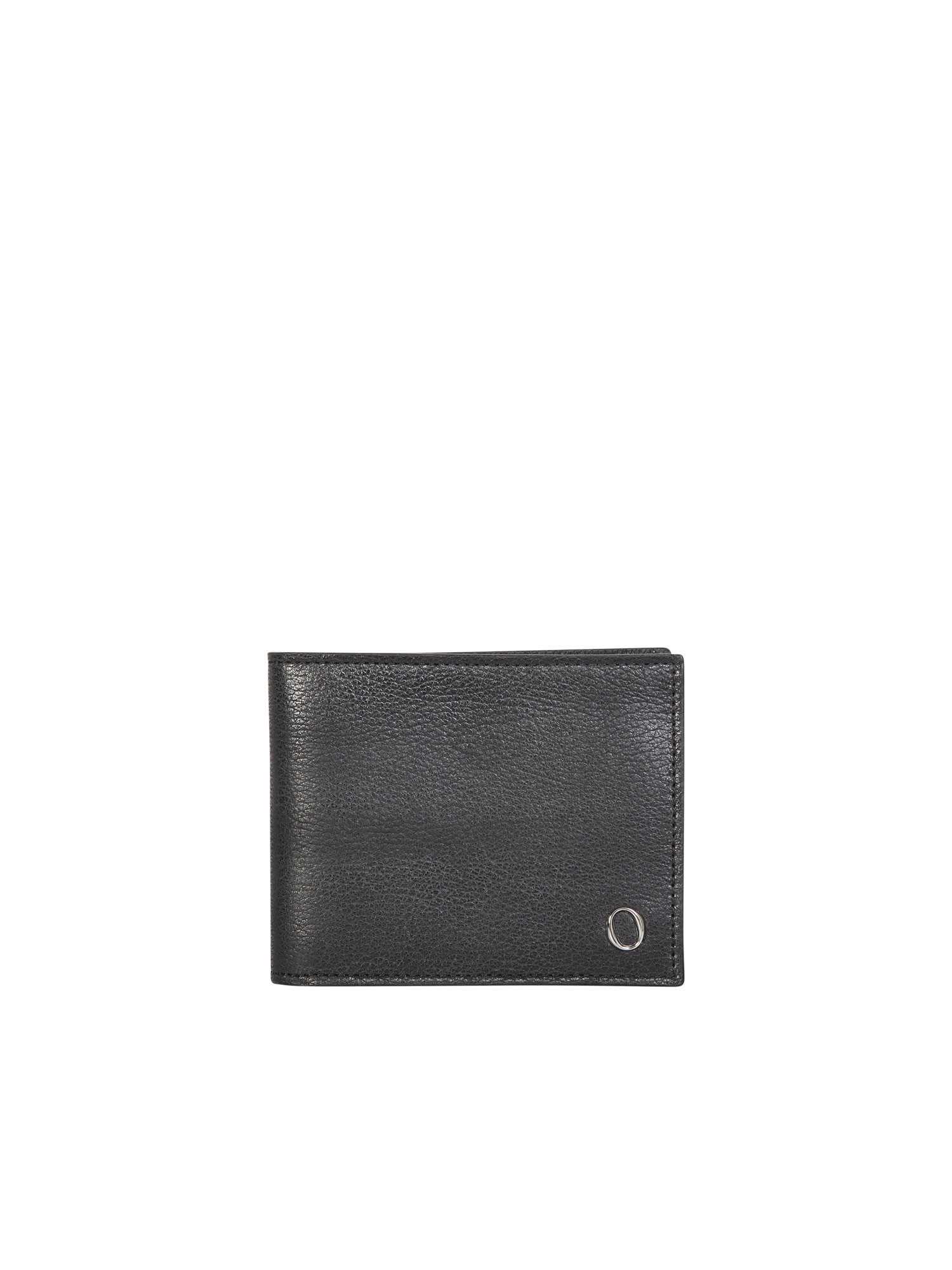 Orciani Black Bi-fold Wallet