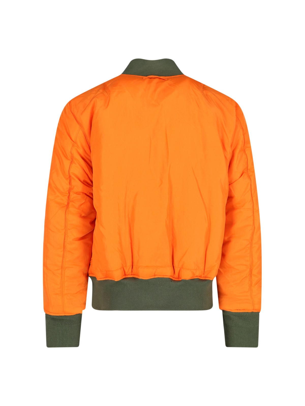 Shop Alpha Industries Ma-1 Reversible Jacket In Verde