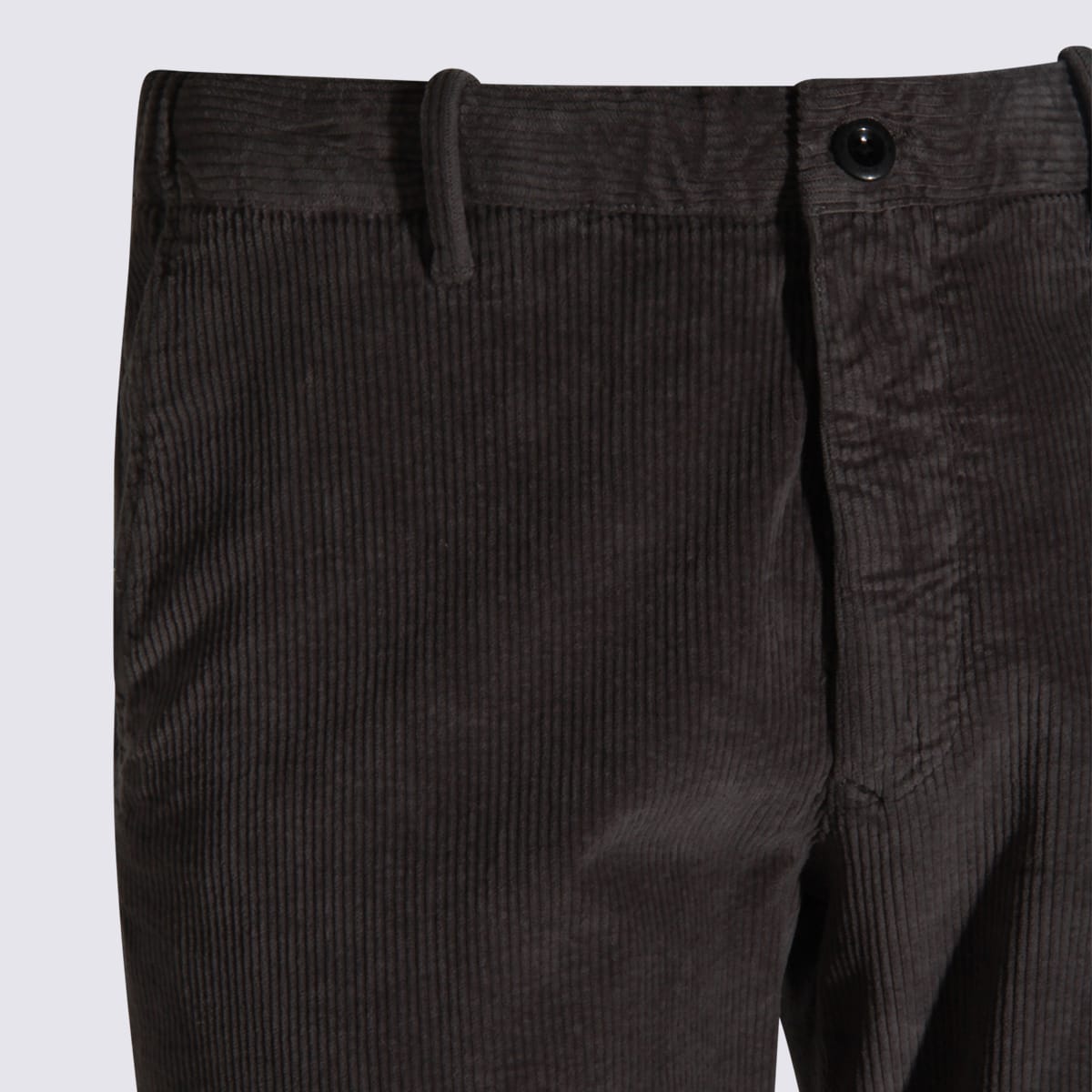 Incotex Casual Trousers With Pockets And Loops In Gray