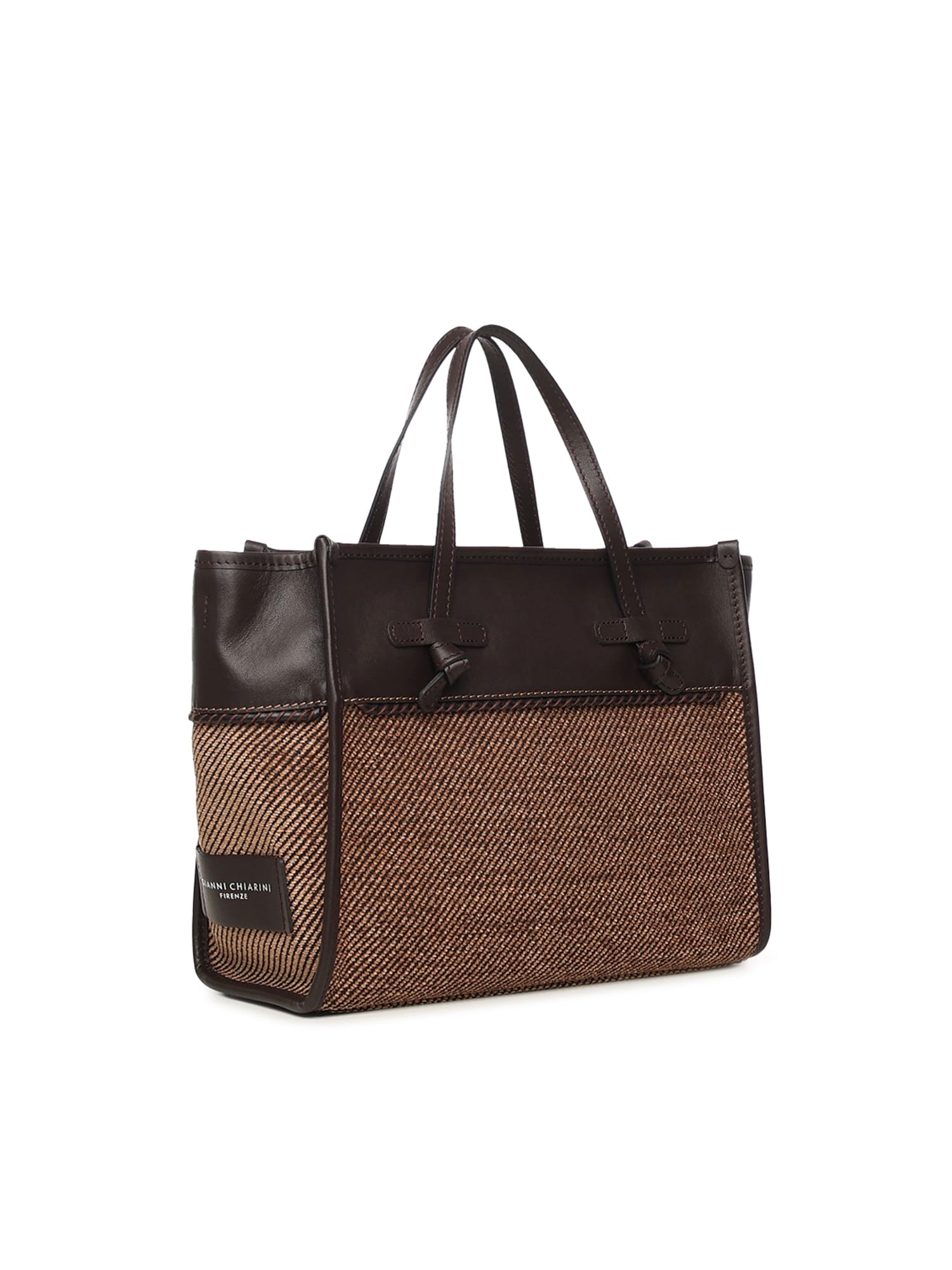 Gianni Chiarini Marcella Shopping Bag In Brown