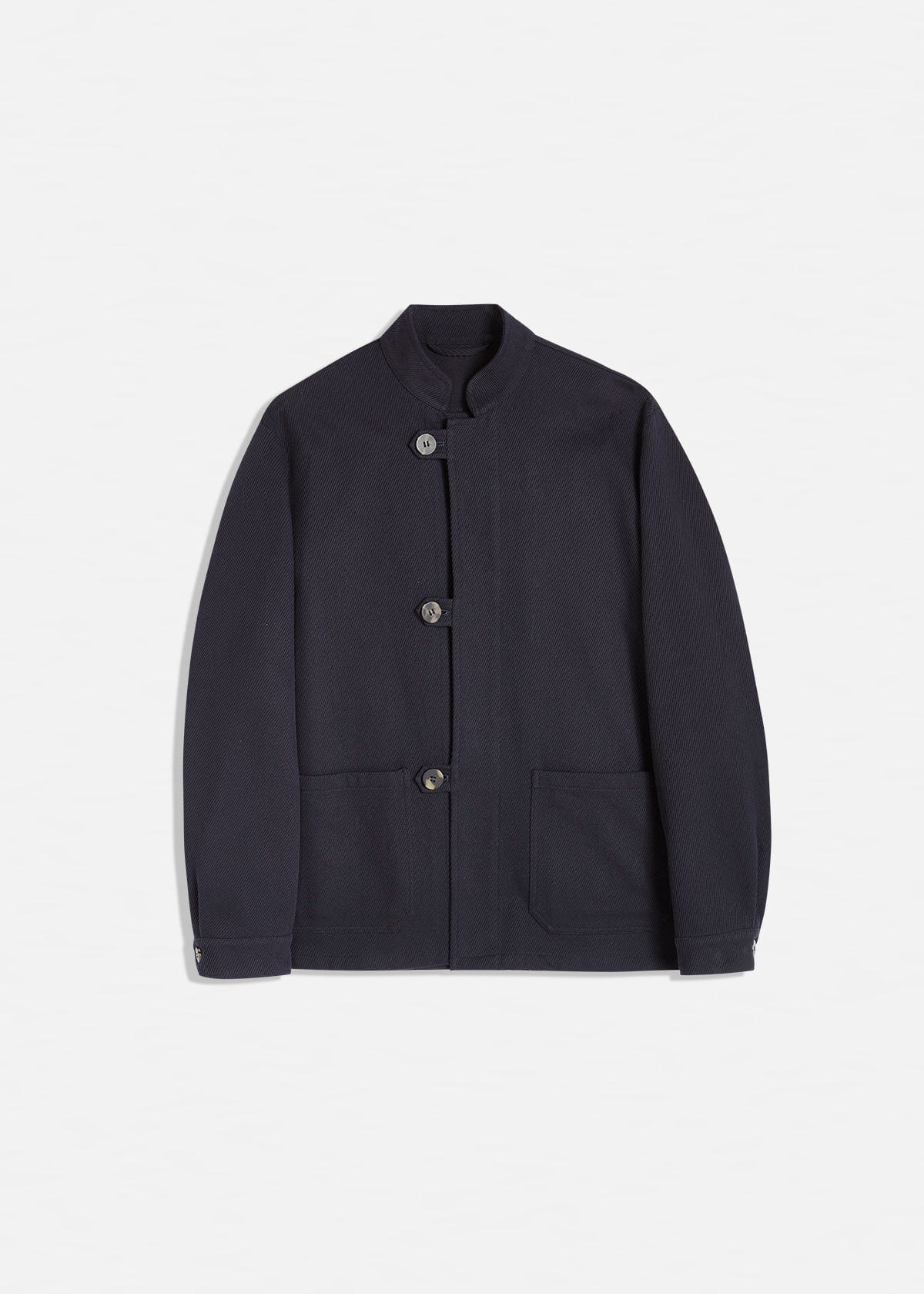 Doppiaa Aasti-c Cotton Work Jacket In Gray