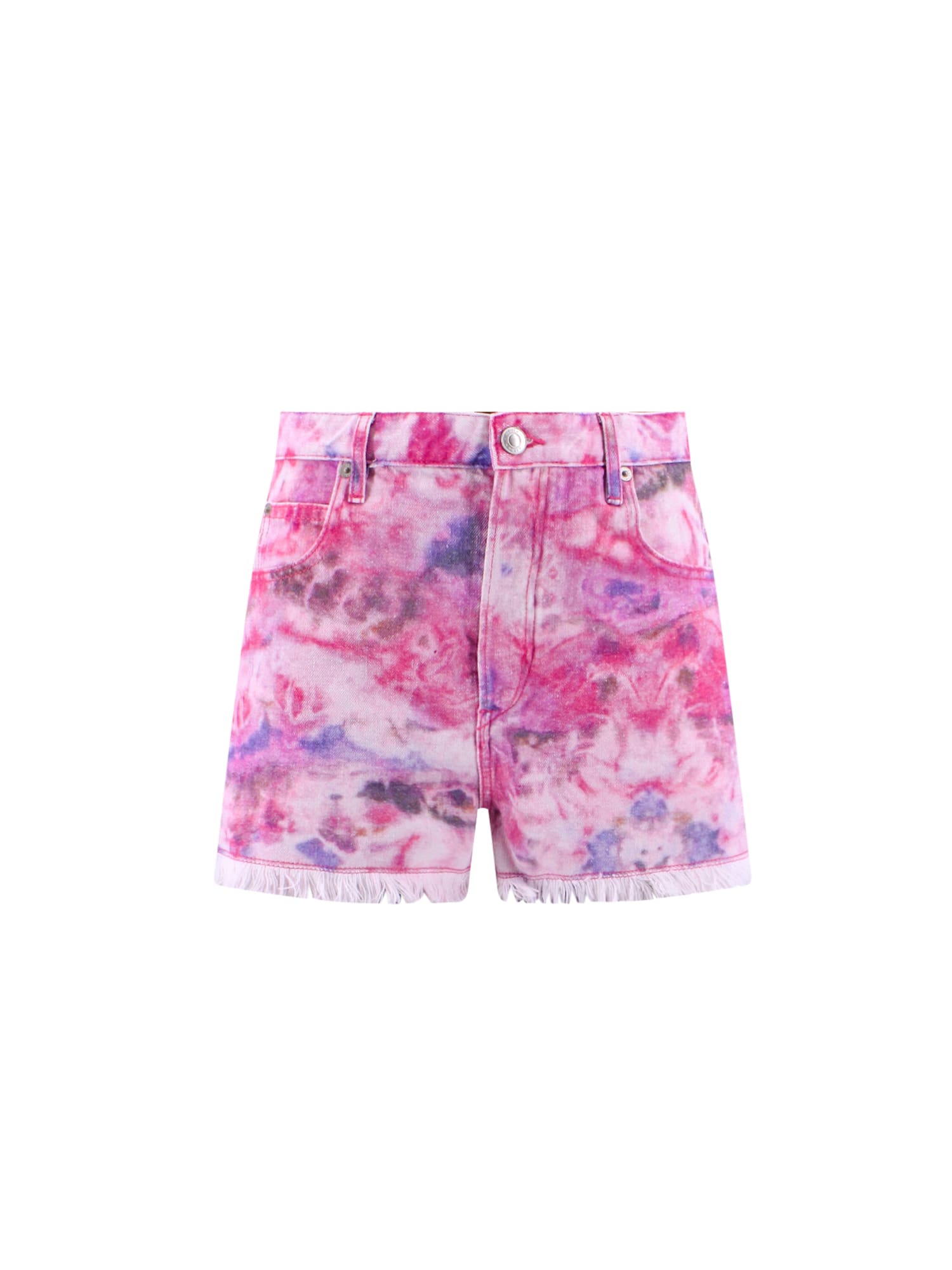 Shop Isabel Marant Lesia Shorts In Multiple Colors