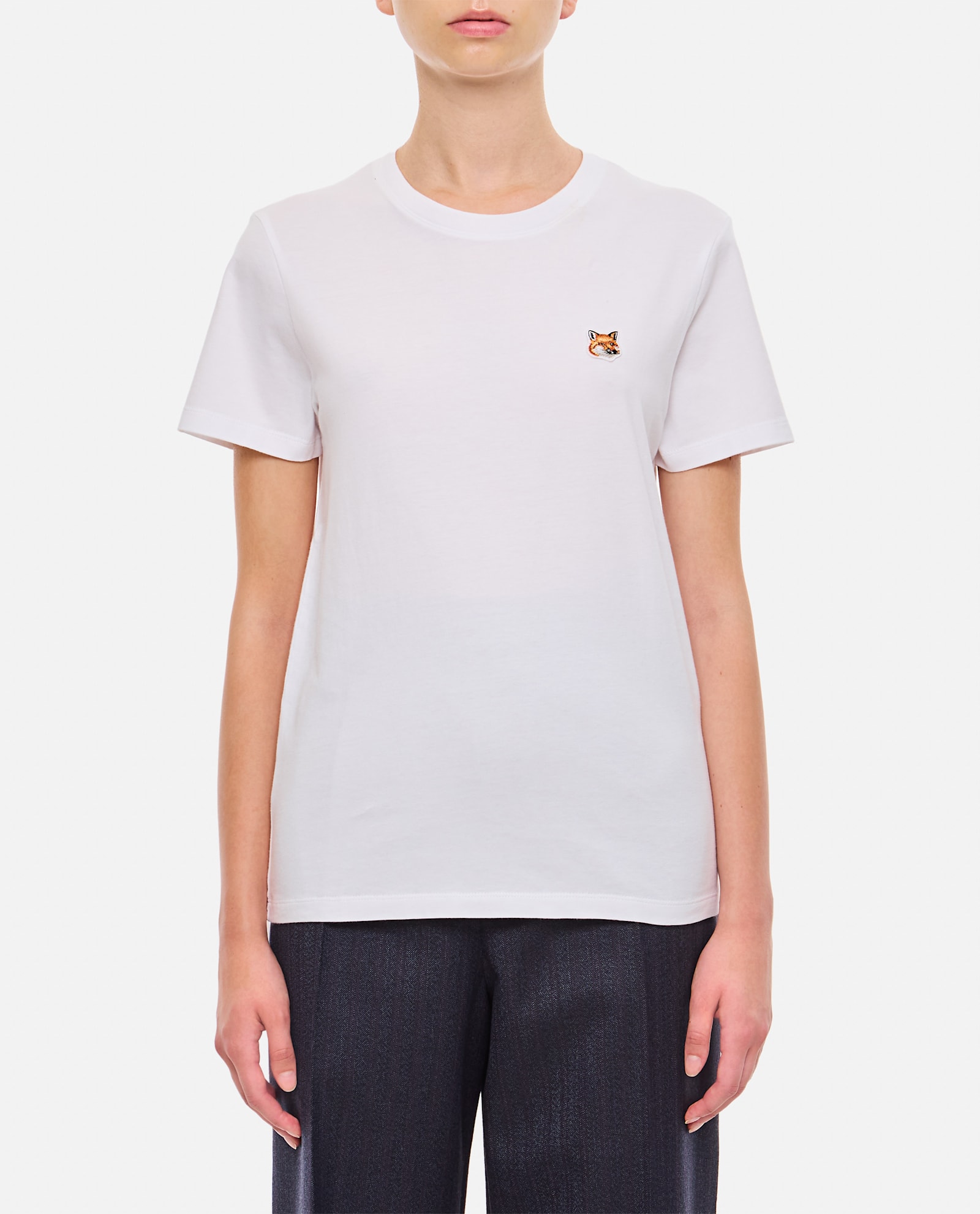 Maison Kitsuné Fox Head Patch Regular Tee-shirt