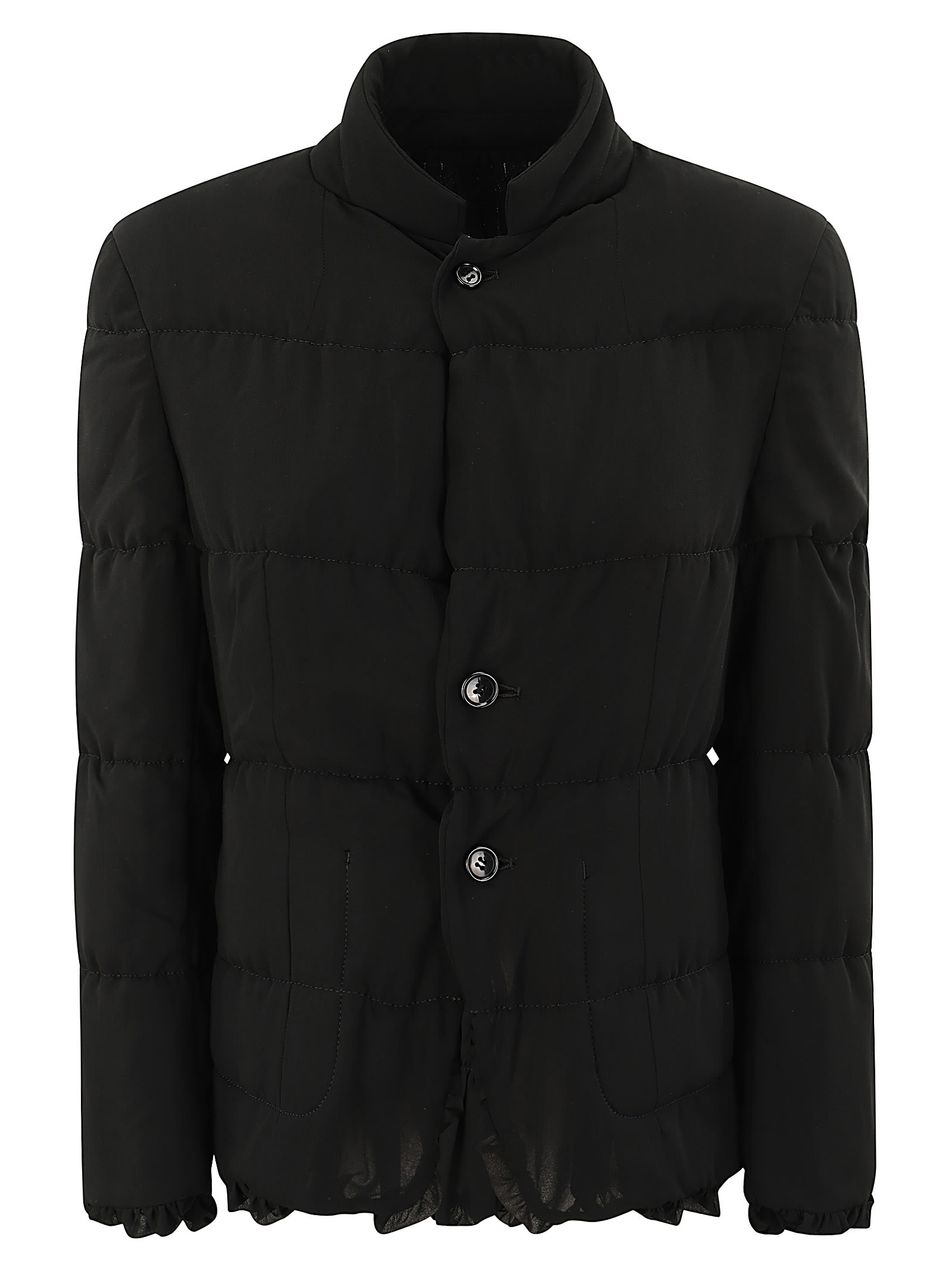 Shop Comme Des Garçons Ladies Jacket In Black