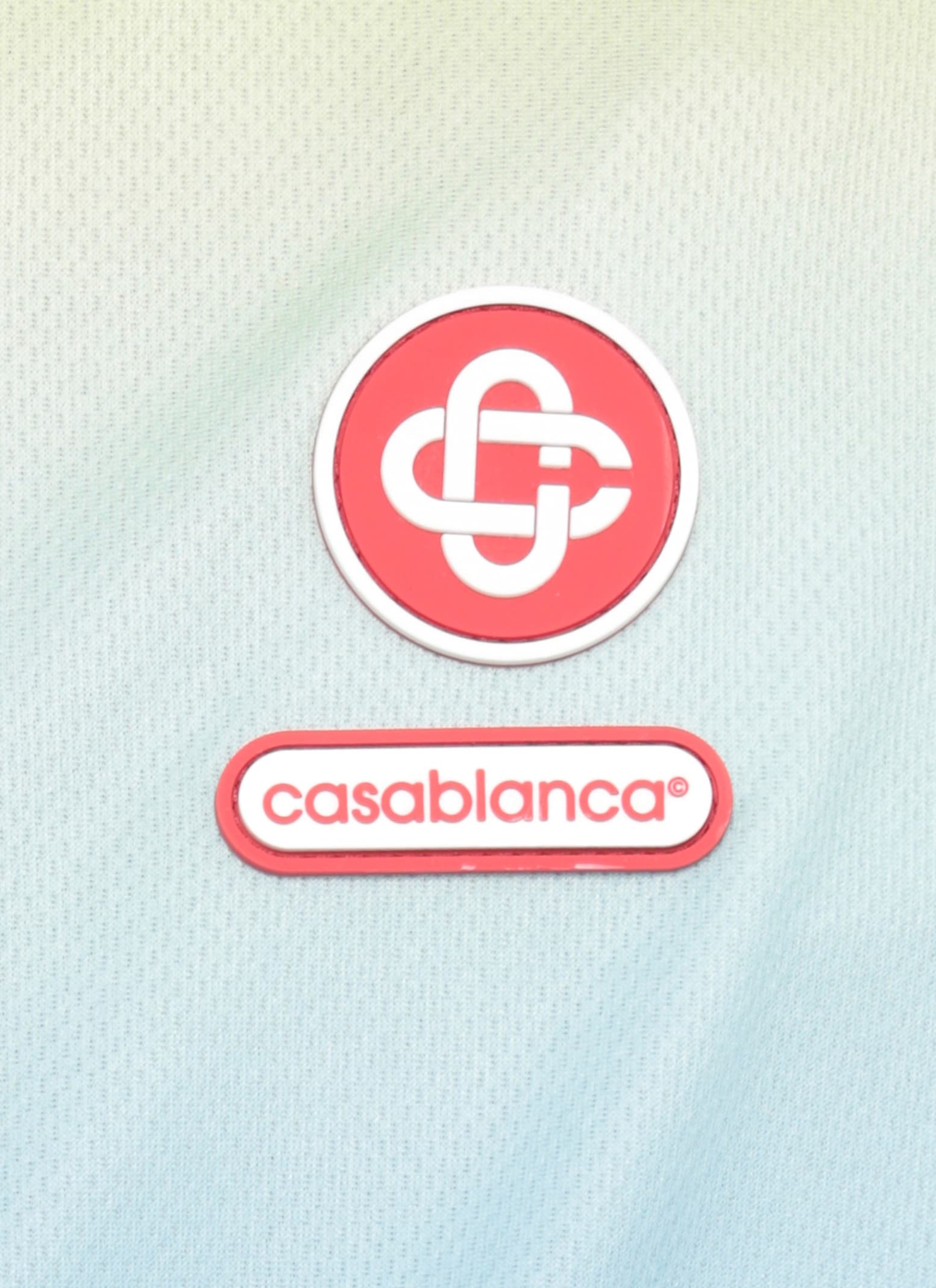 Casablanca Multicolor Short Jacket Laces In Blue
