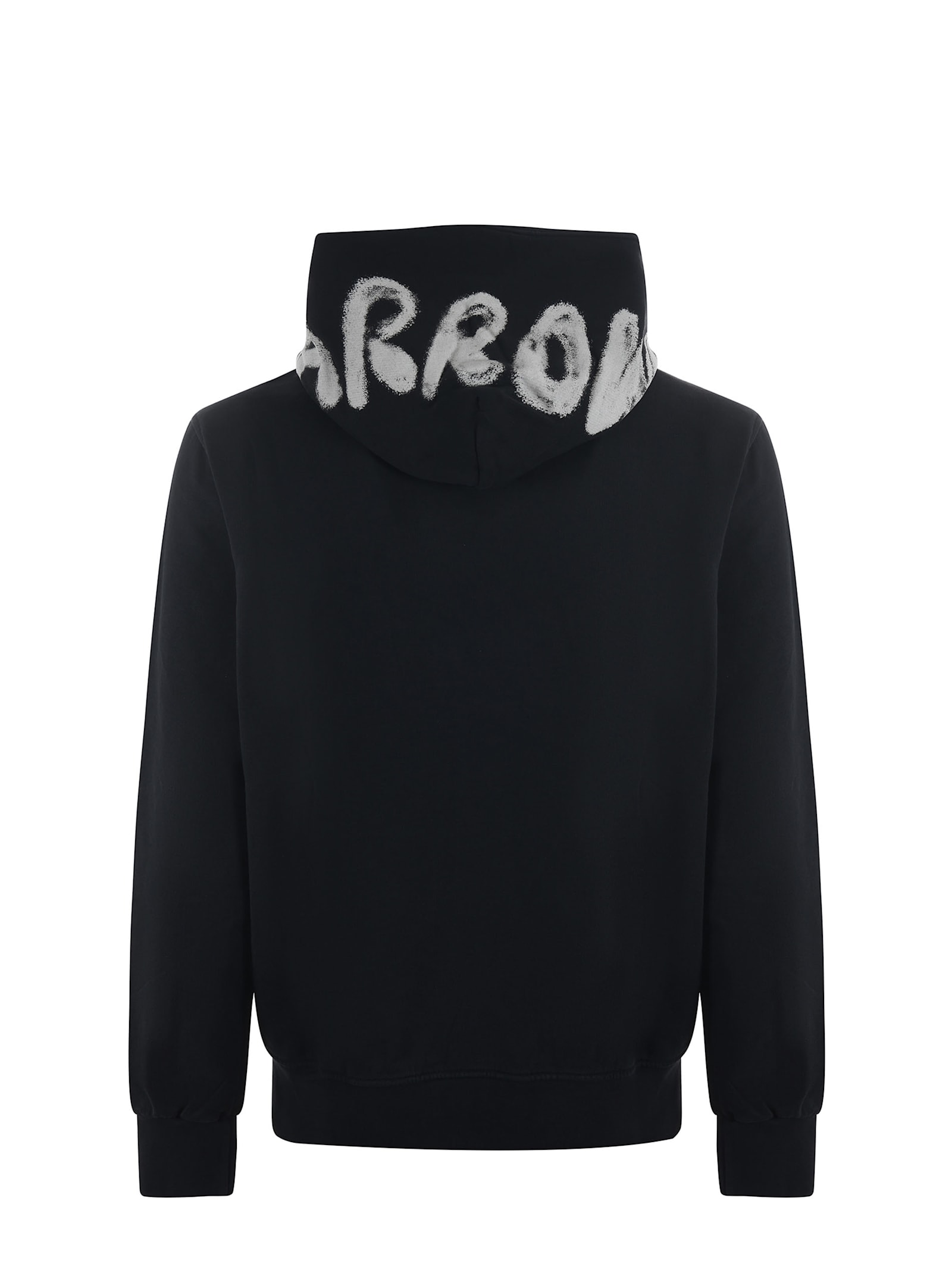 Shop Barrow Hoodie In Cotton In Black