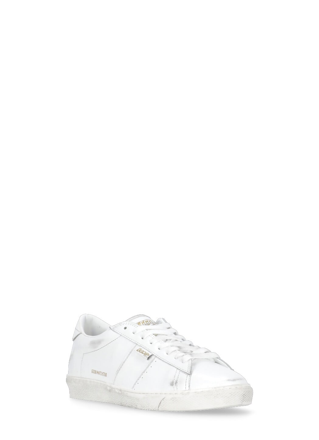 Shop Golden Goose Matchstar Sneakers In White