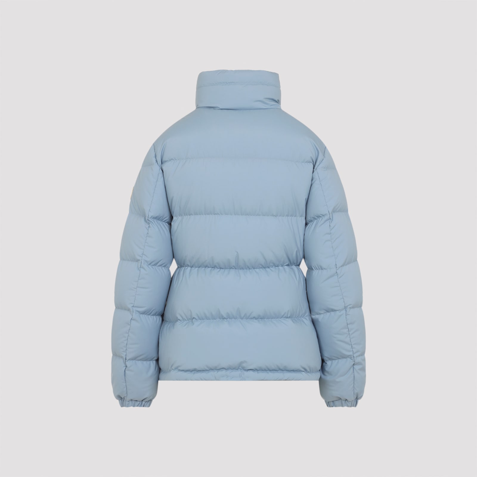 Moncler Dourbe Short Down Jacket In Blue