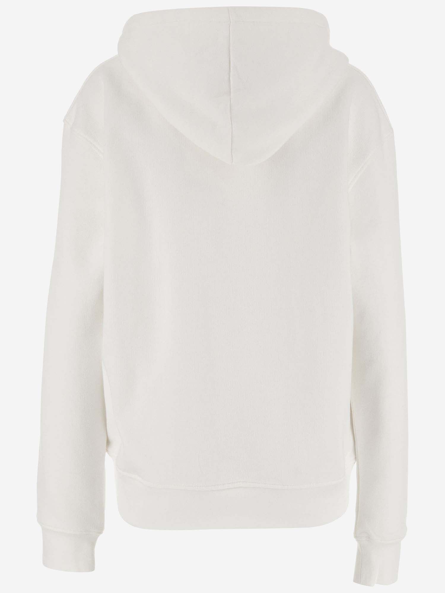 Shop Jacquemus Le Sweatshirt Brodé In White