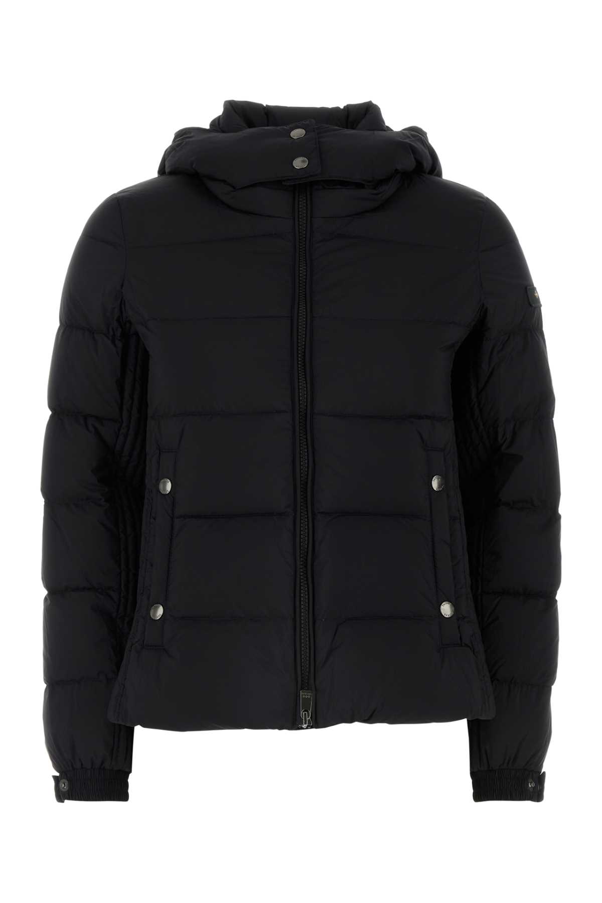 Black Nylon Mirel Down Jacket