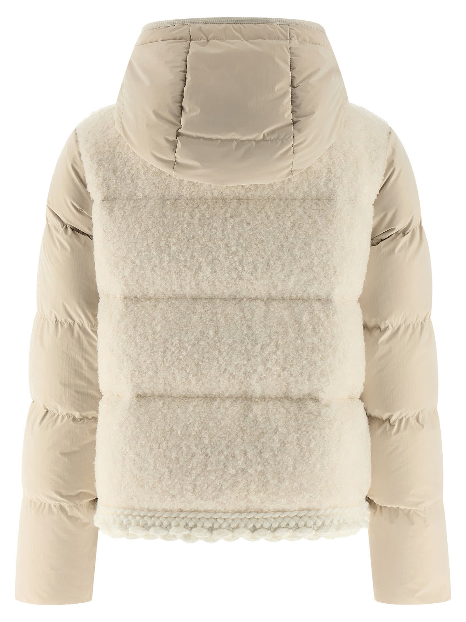 Moncler Ripaille Down Jacket In White