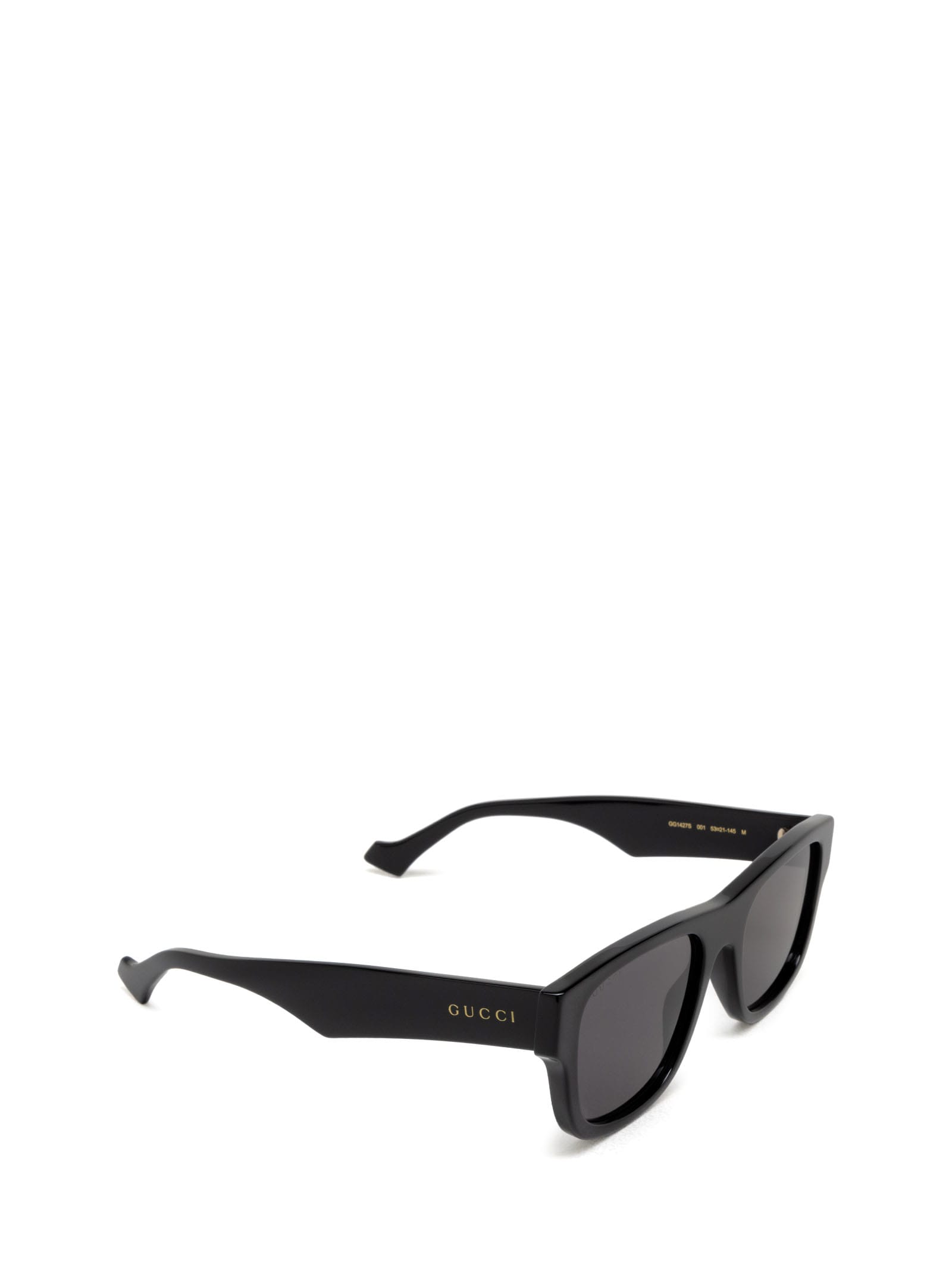 Shop Gucci Gg1427s Black Sunglasses