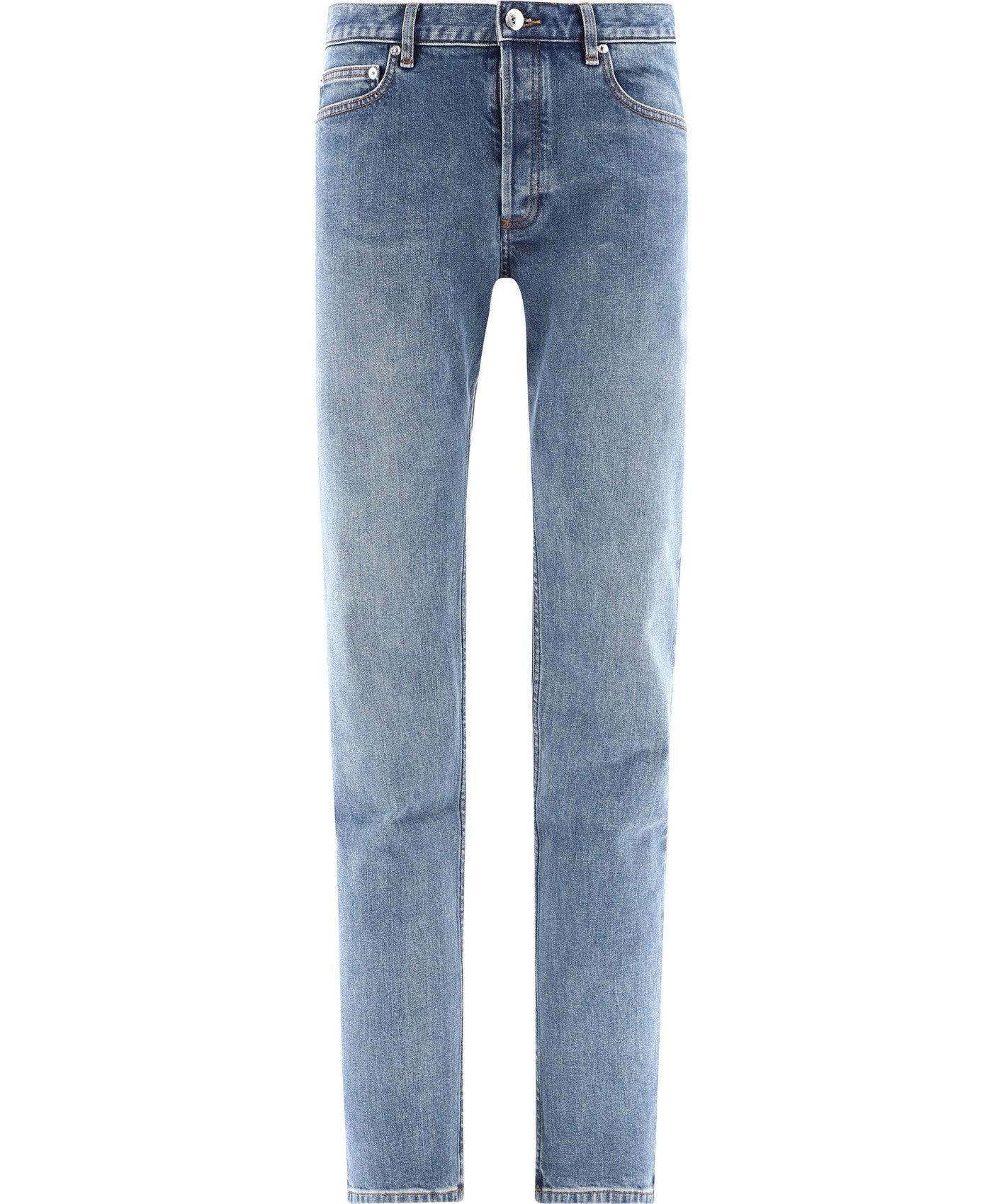 A.P.C. Mid-waist Washed Effect Jeans