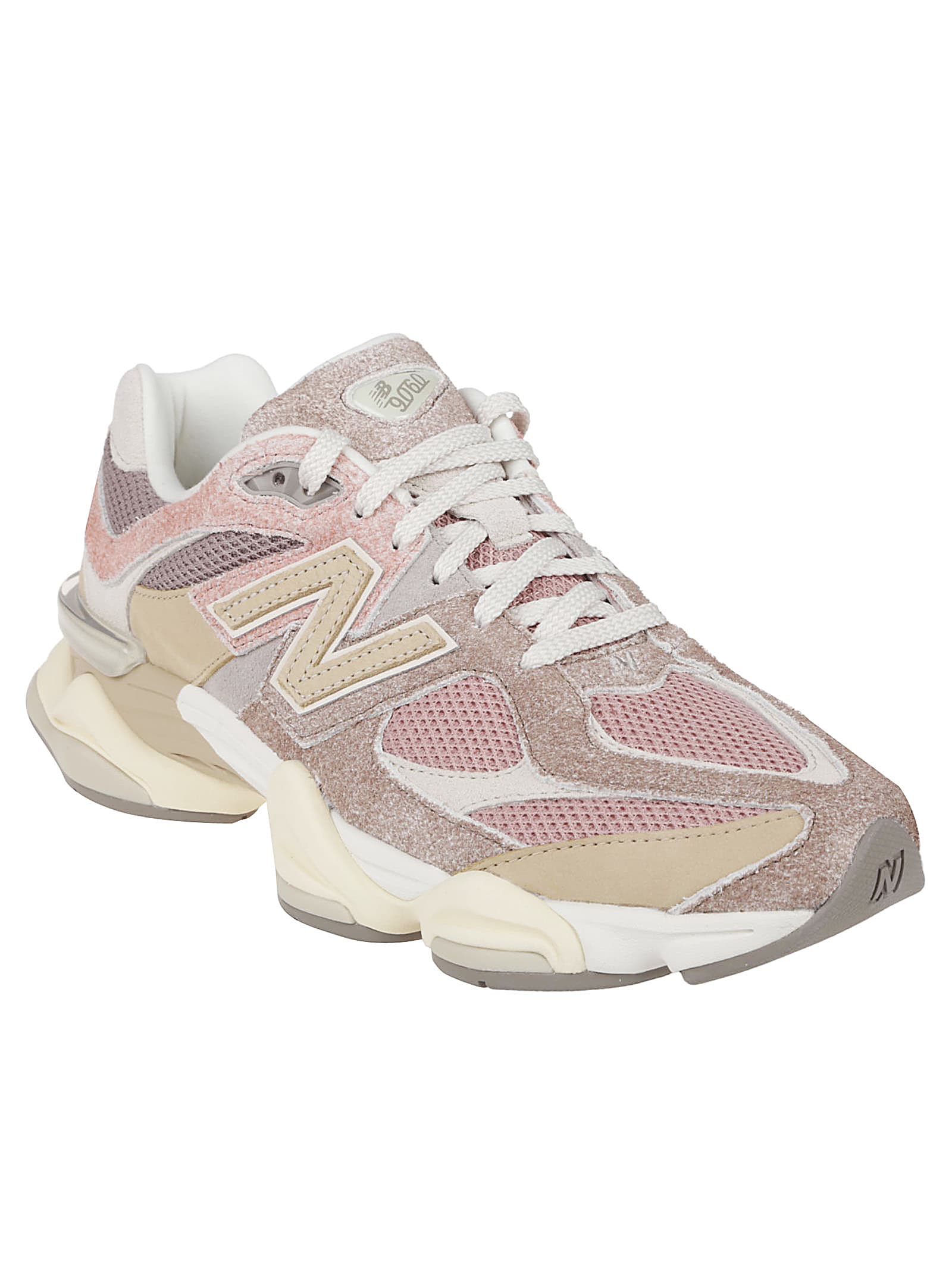 New Balance 9060 Leather And Mesh Low-top Sneakers