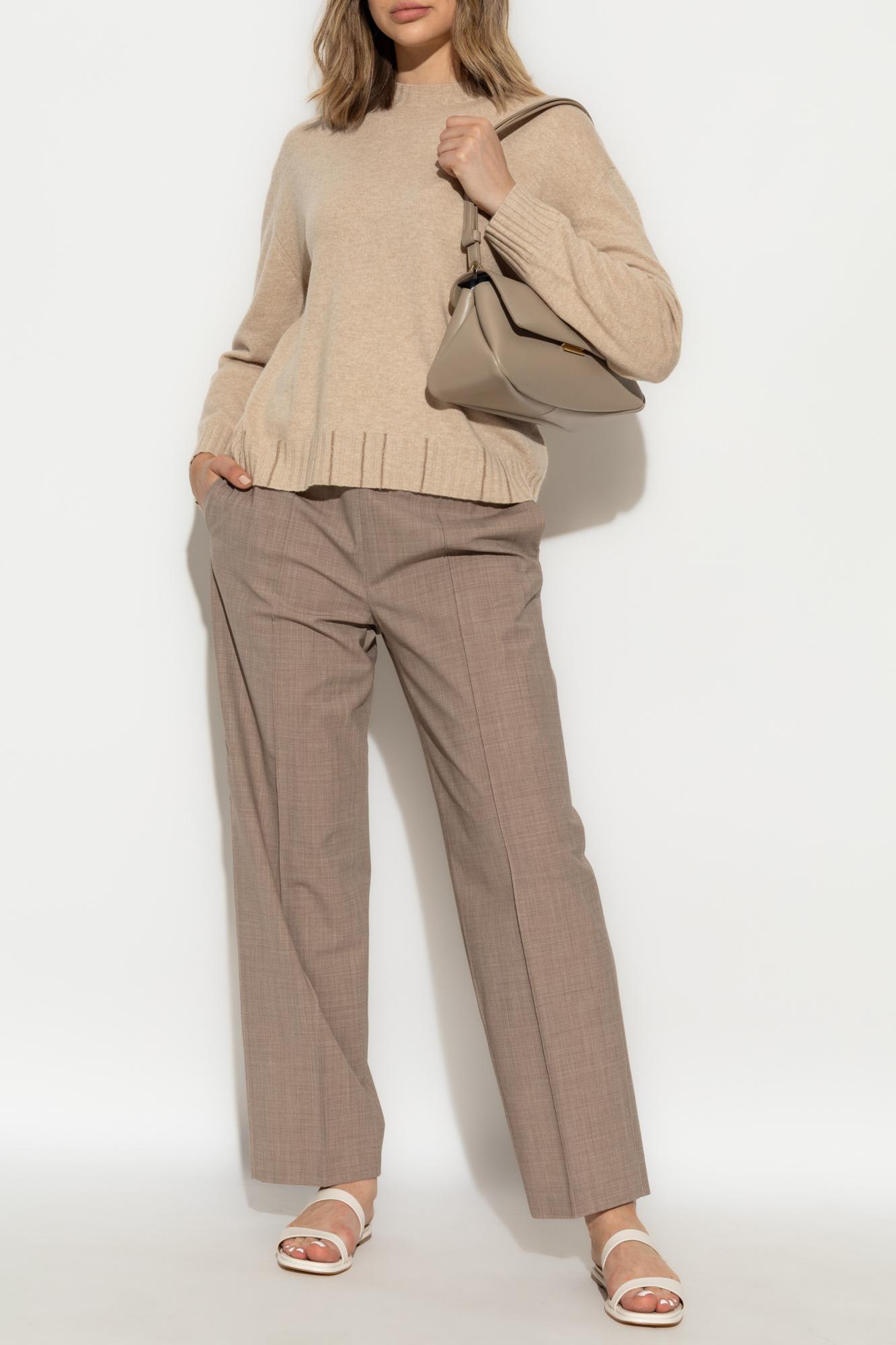 Fabiana Filippi Wool Sweater In Nude