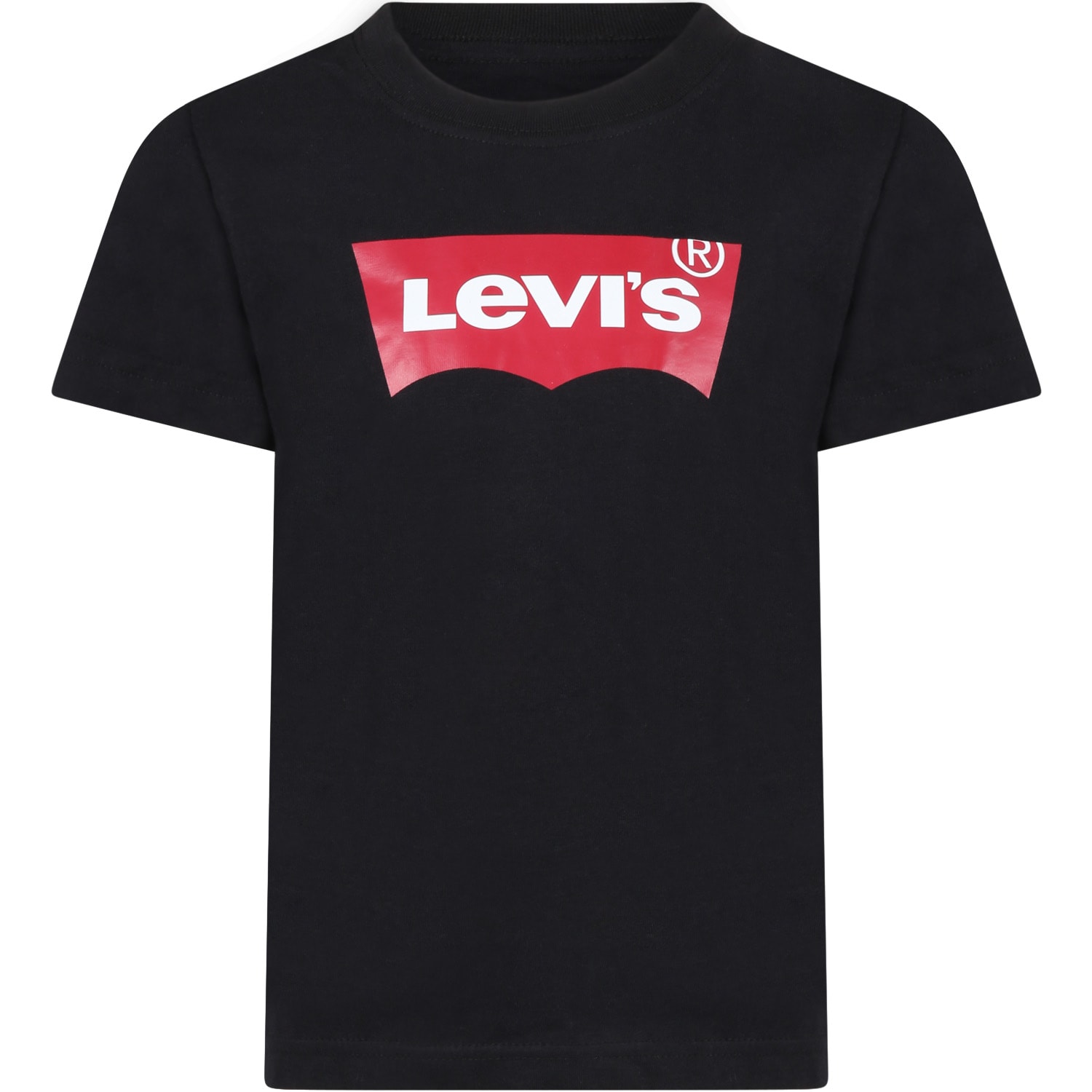 Levi's Black T-shirt For Kids With Logo