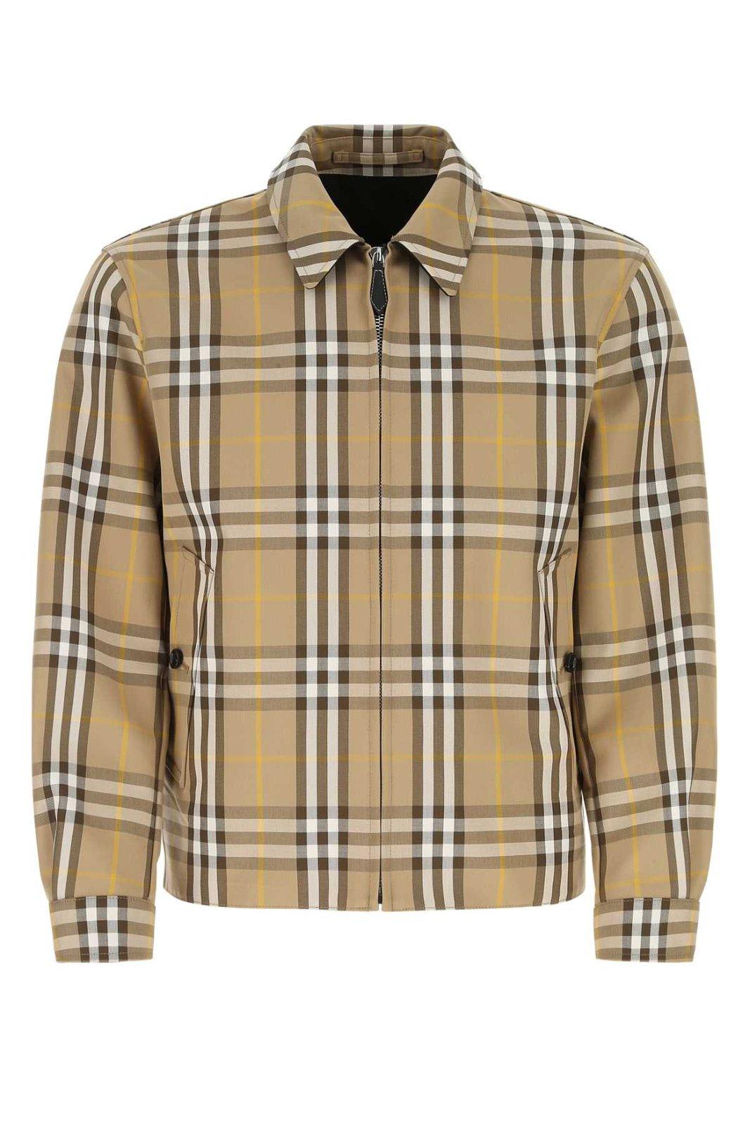 Burberry Checked Reversible Jacket