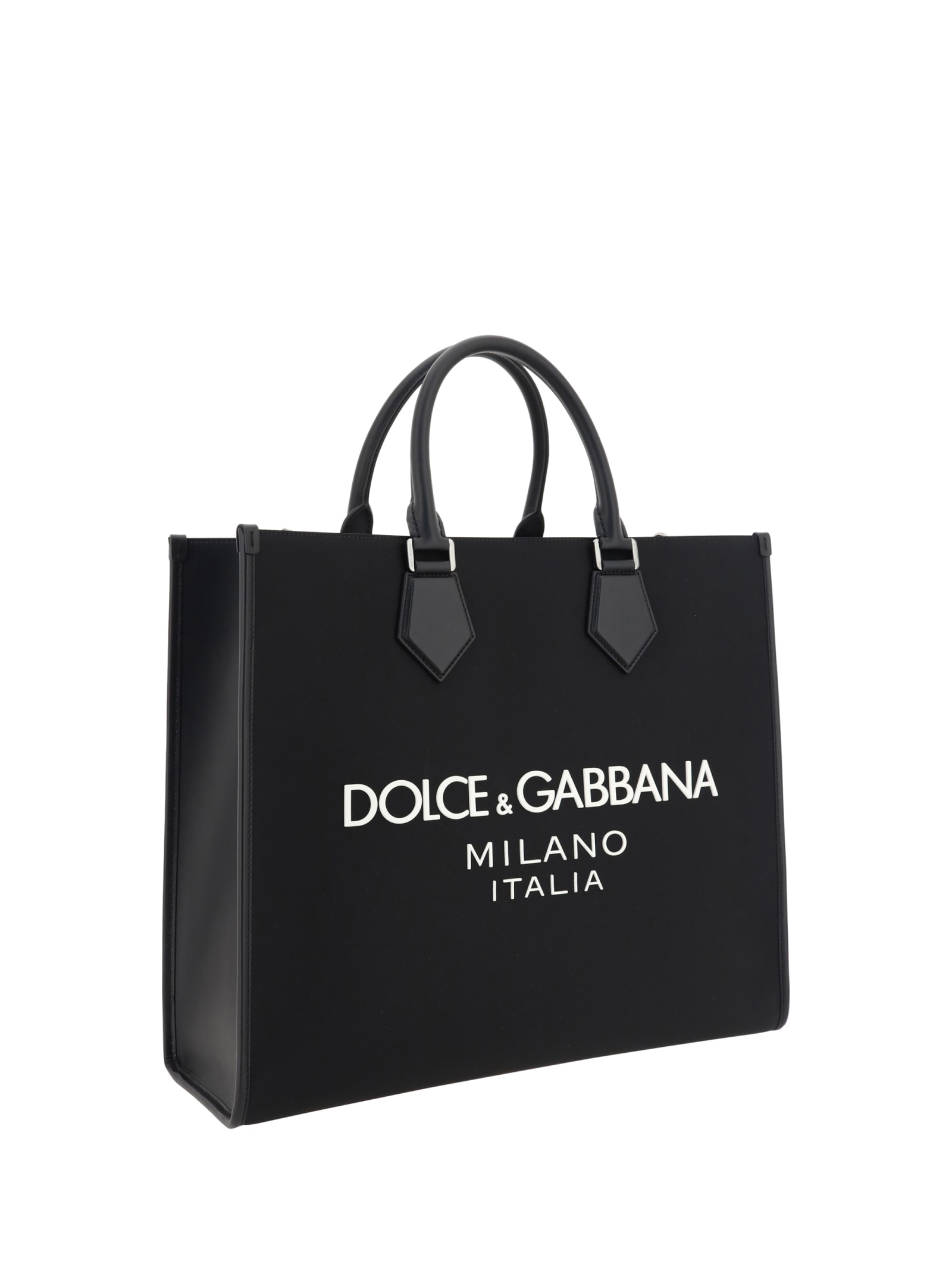 Shop Dolce & Gabbana Tote Bag In Black