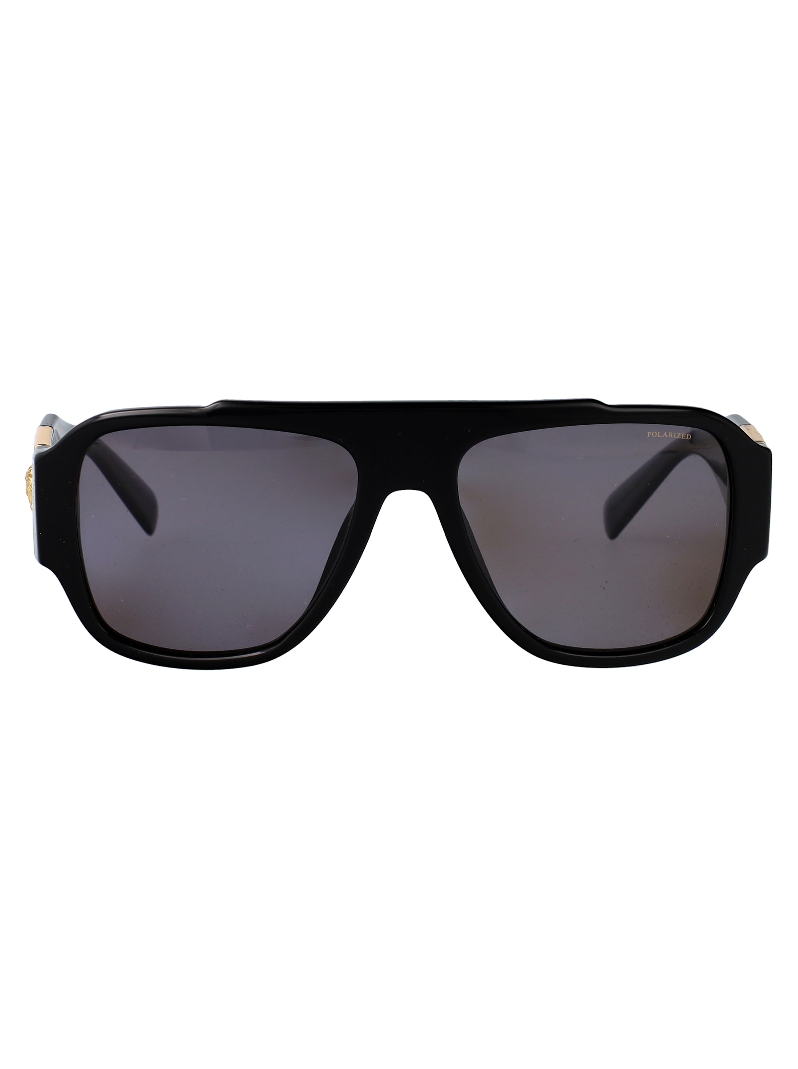 Versace 0ve4436u Sunglasses In Black