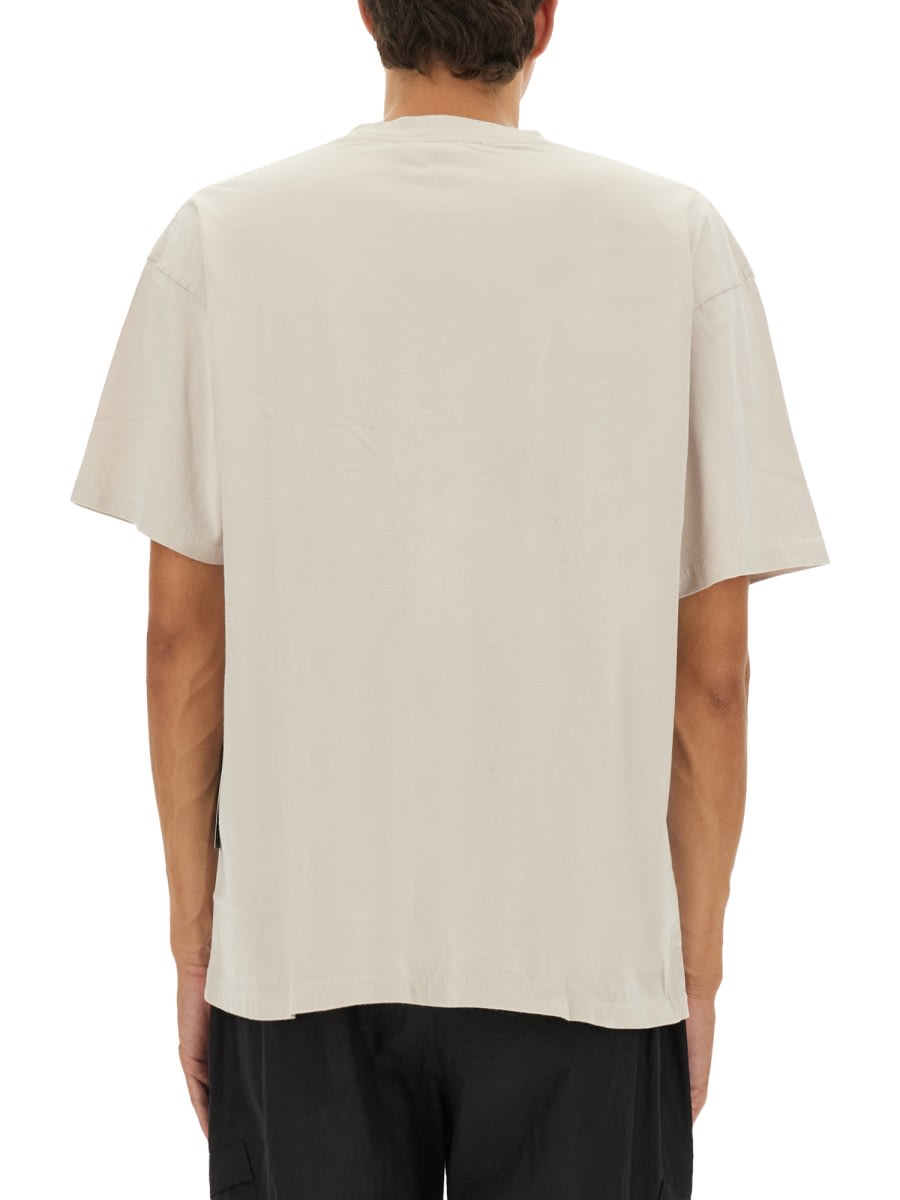 Represent Script Logo T-shirt In Neutral
