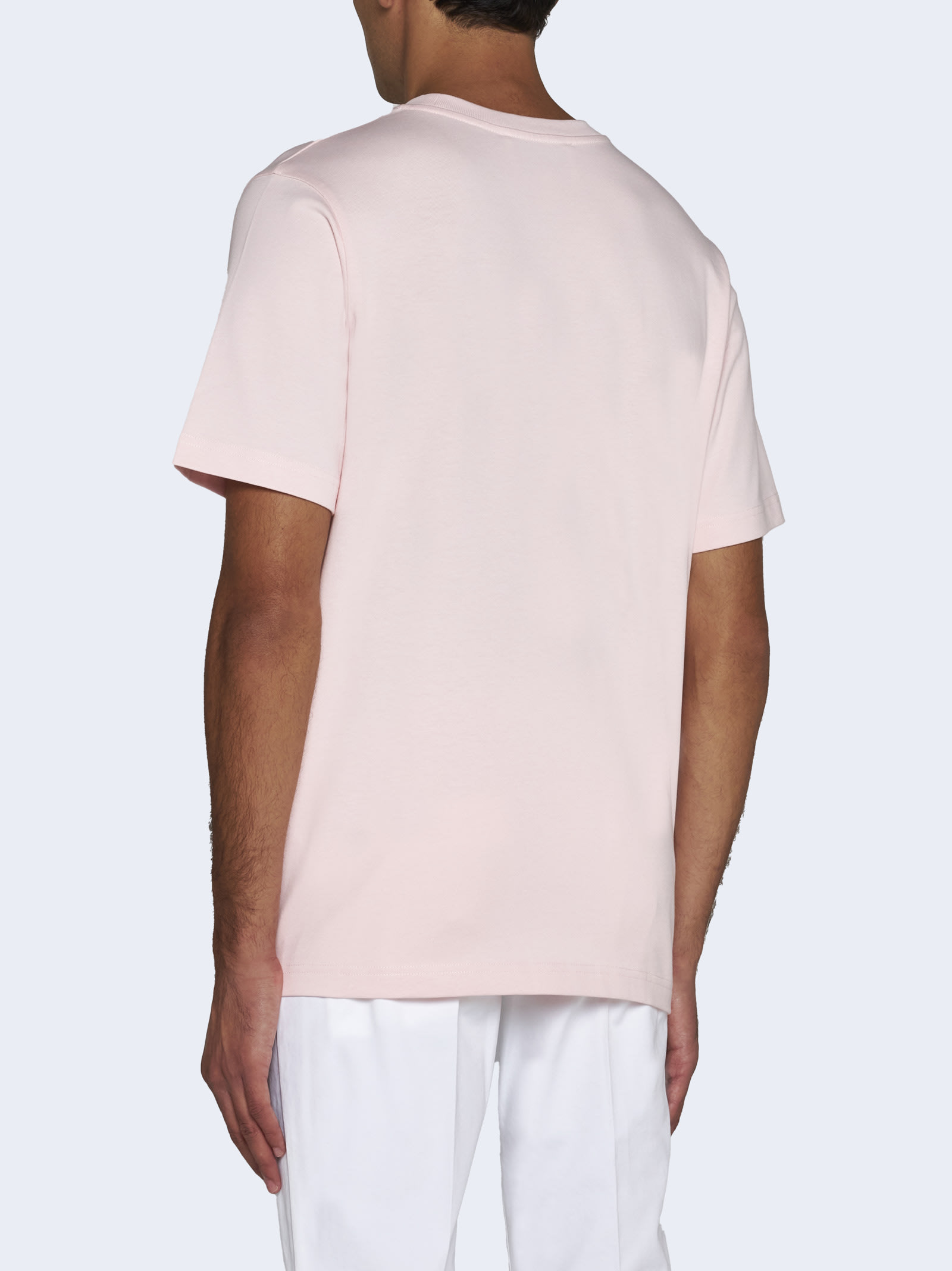 La Joueuse Printed T-shirt In Pink