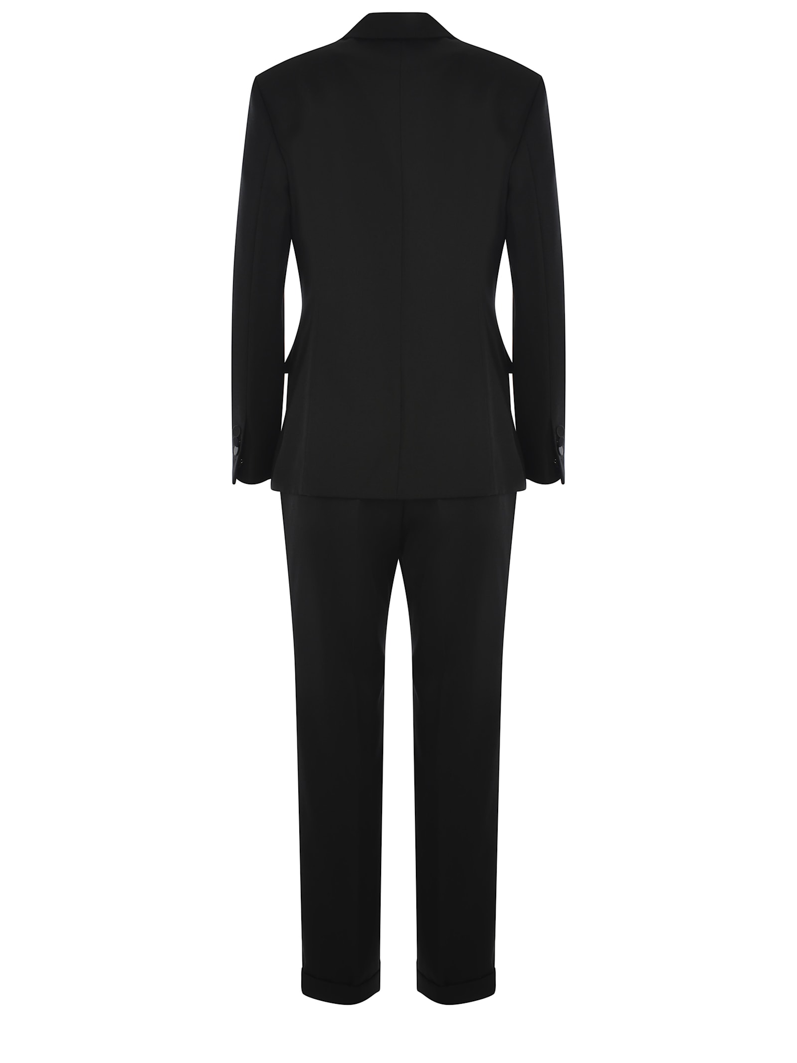 Shop Dsquared2 Tailleur  Made Of Fresh Wool In Black