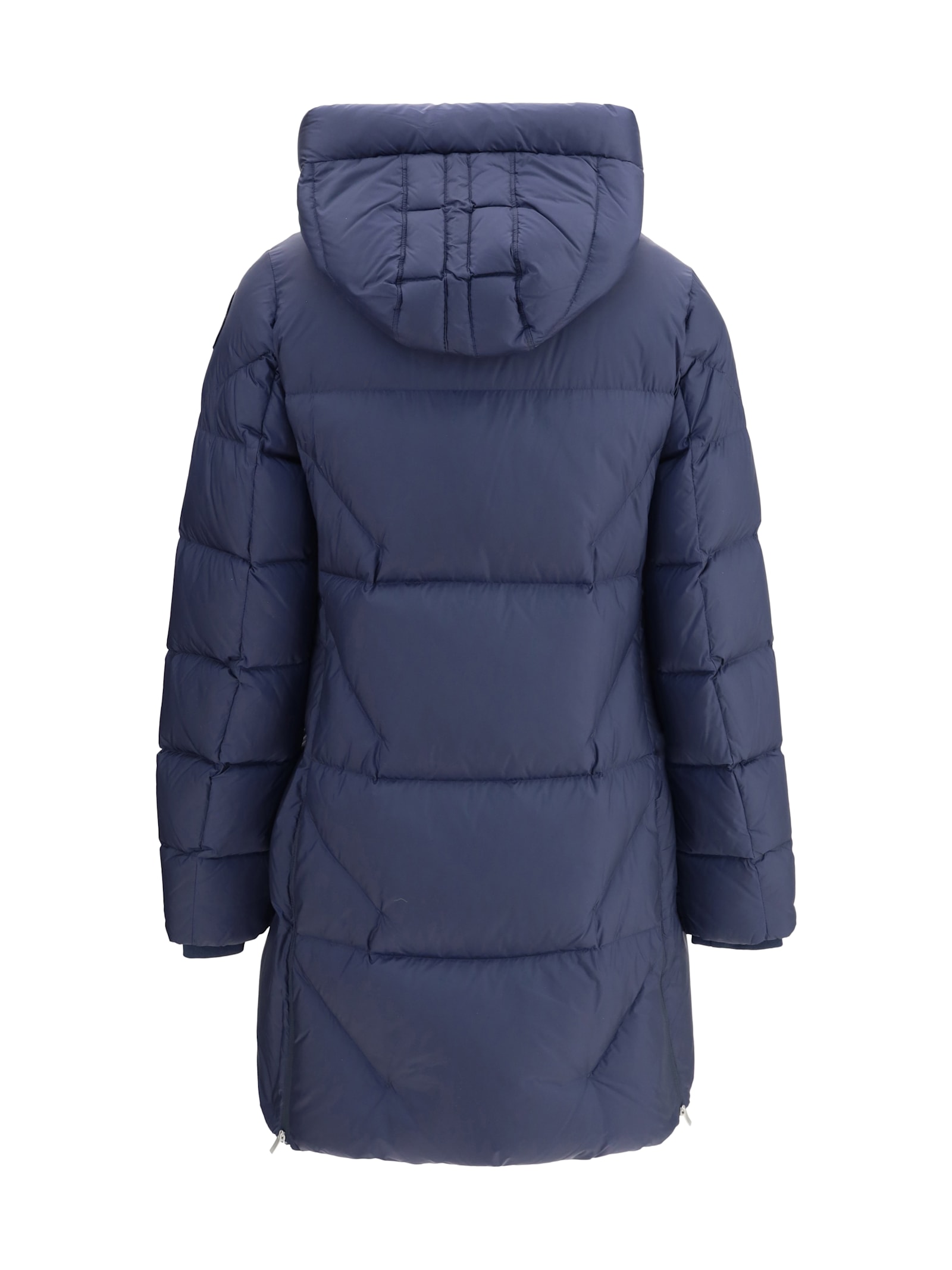 Parajumpers Janet Hooded Down Jacket In Blue
