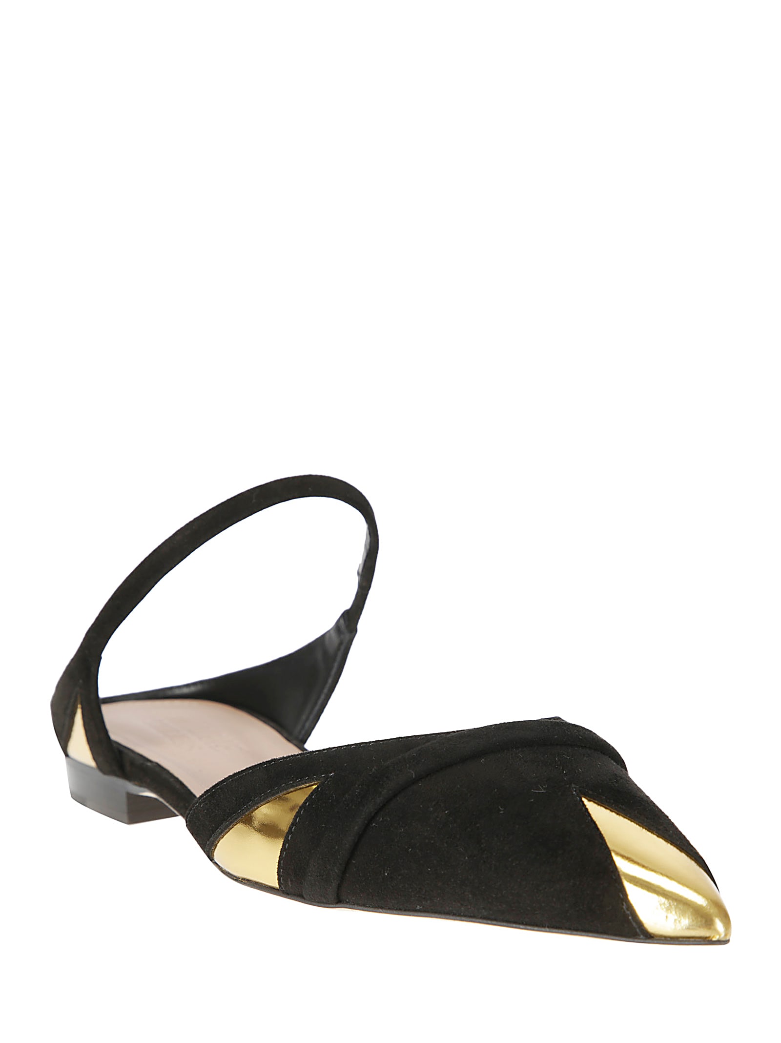 Shop Malone Souliers Uma 10 In Black/gold